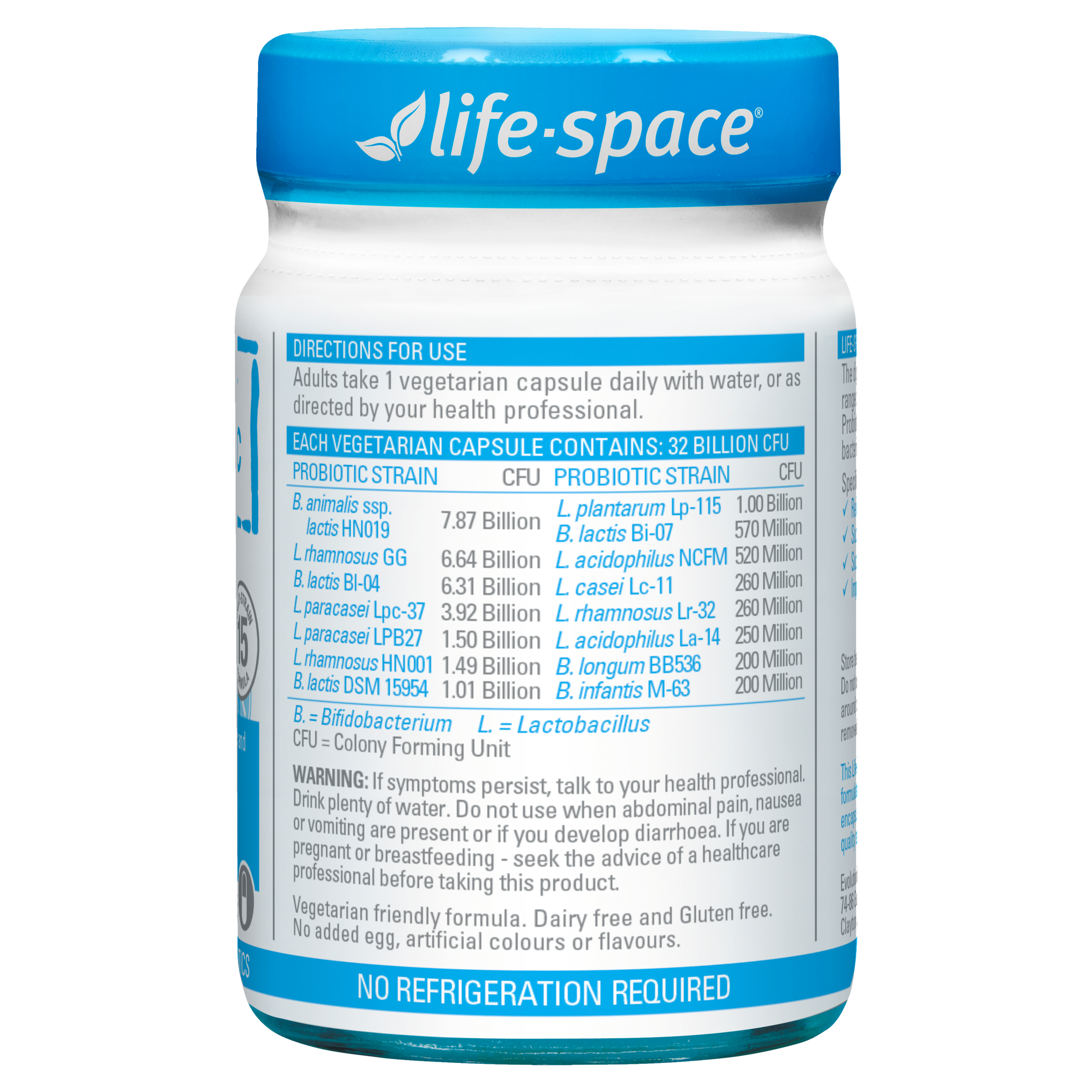 Life-Space Broad Spectrum Probiotic Advanced 60 capsules - Image 3