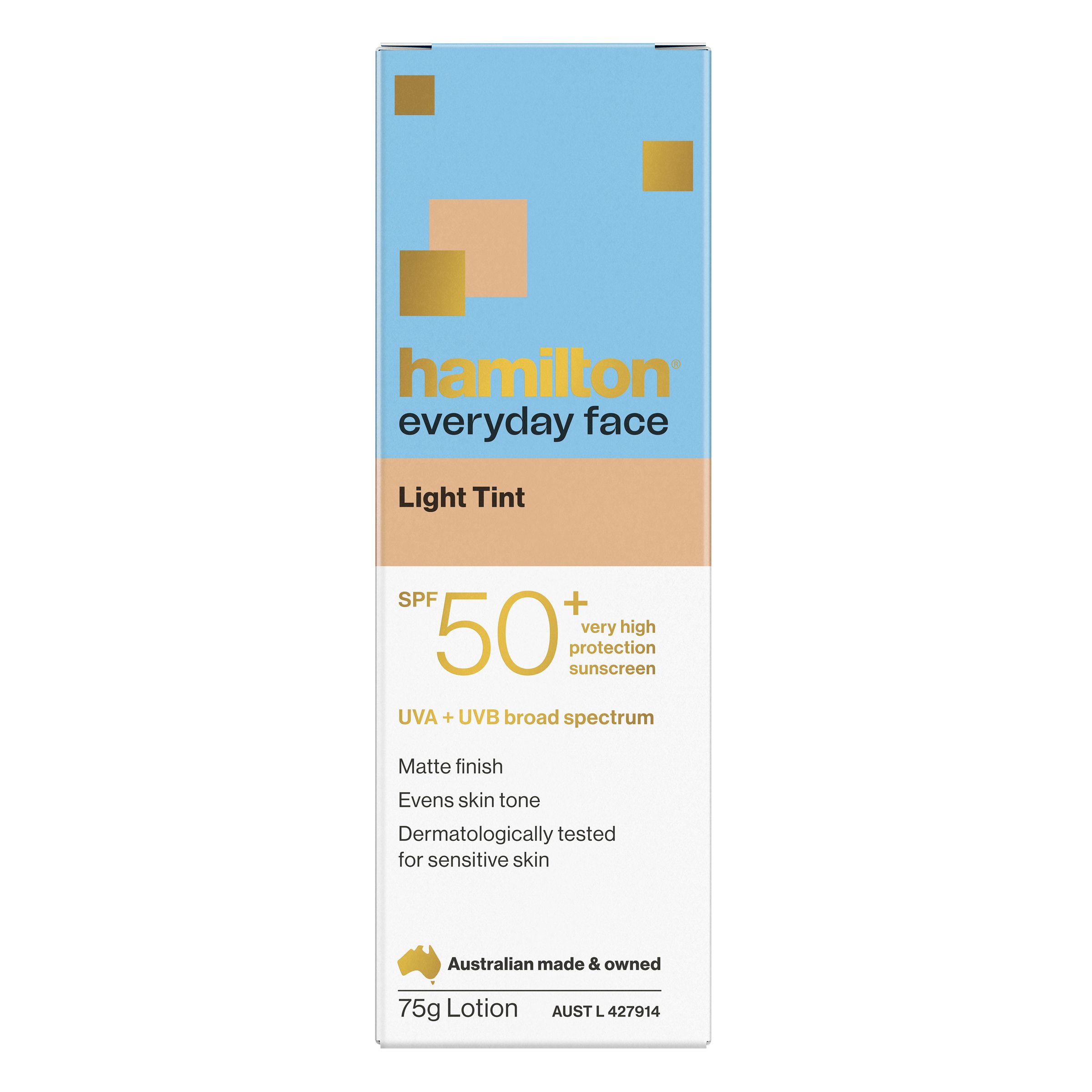 Hamilton Hamilton Sun Everyday Face Light Tint SPF50+ 75g - Image 3