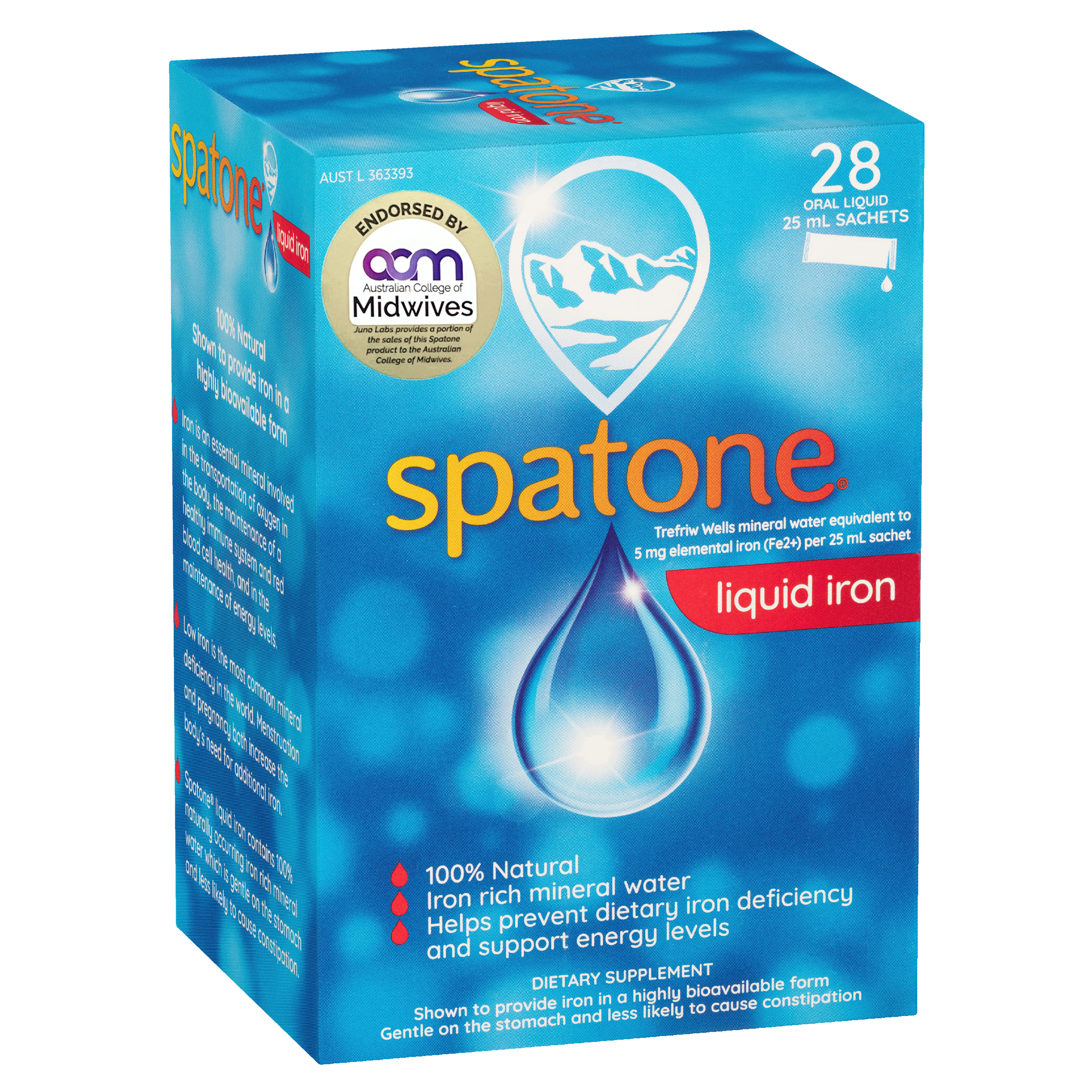 Spatone Liquid Iron 28 sachets - Image 6