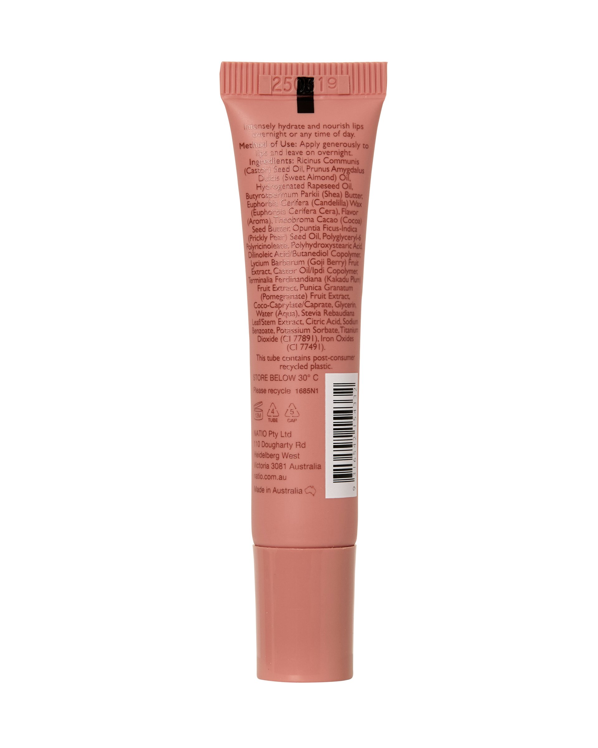 Natio Luscious Overnight Lip Mask 15g - Image 2