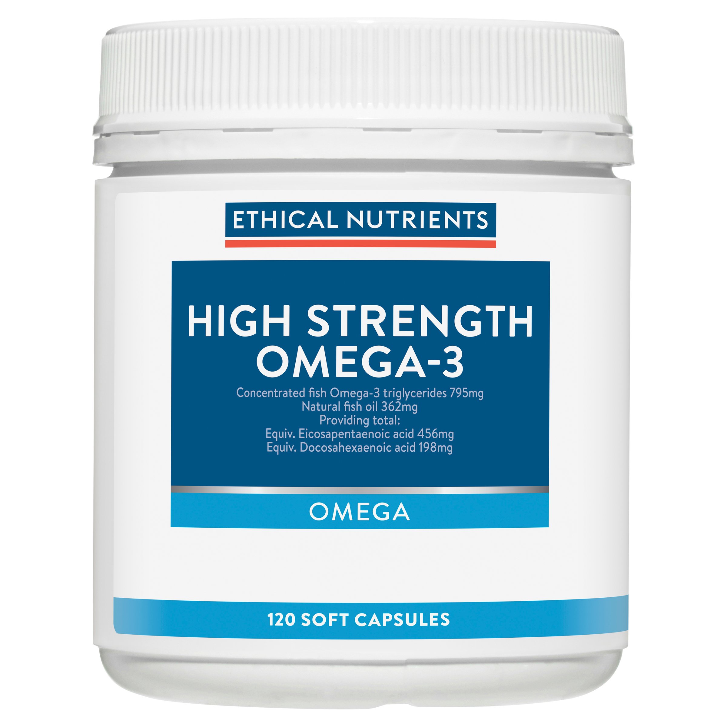 Ethical Nutrients High Strength Omega-3 120 Capsules - Image 5