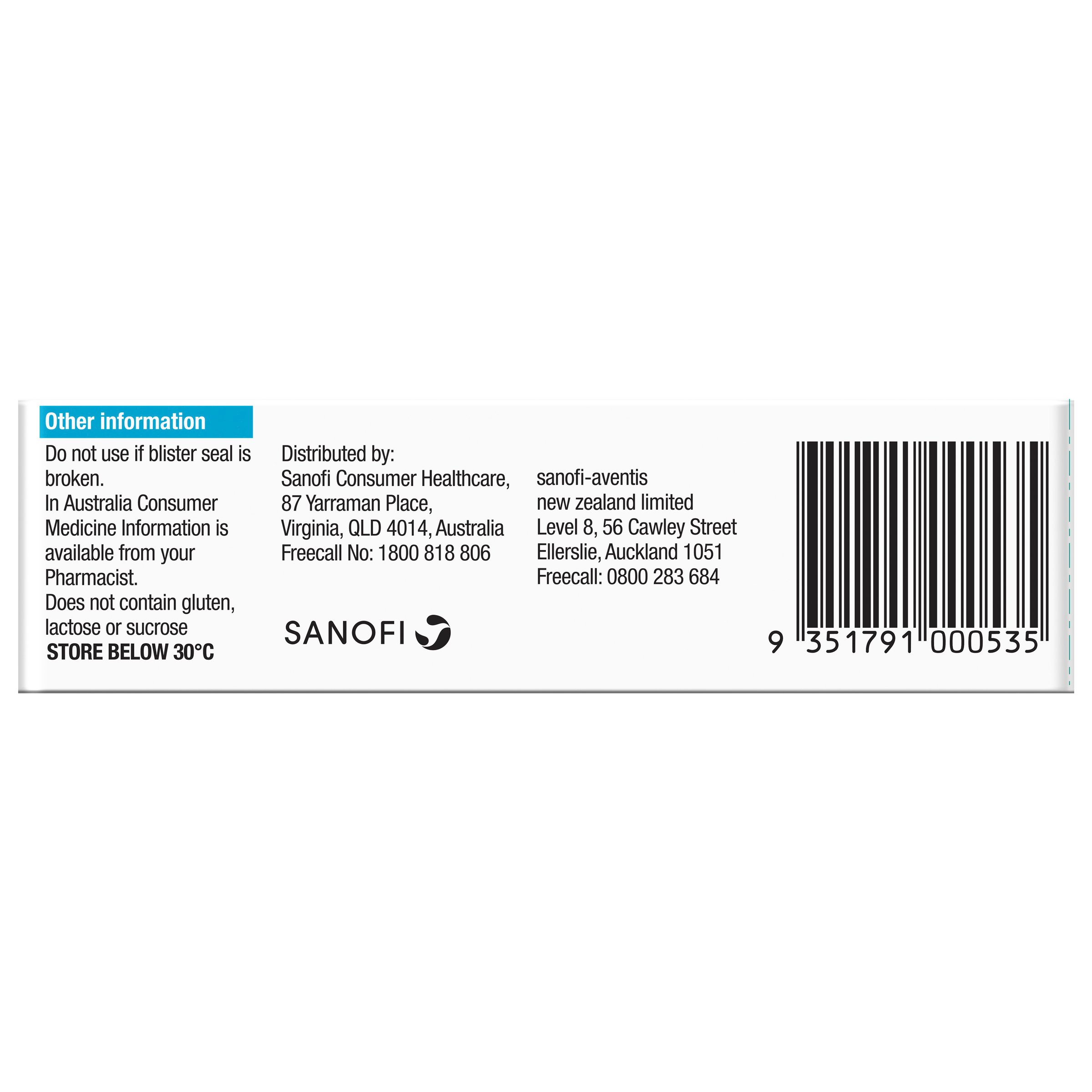Mersynofen Paracetamol & Ibuprofen 30 tablets - Image 3