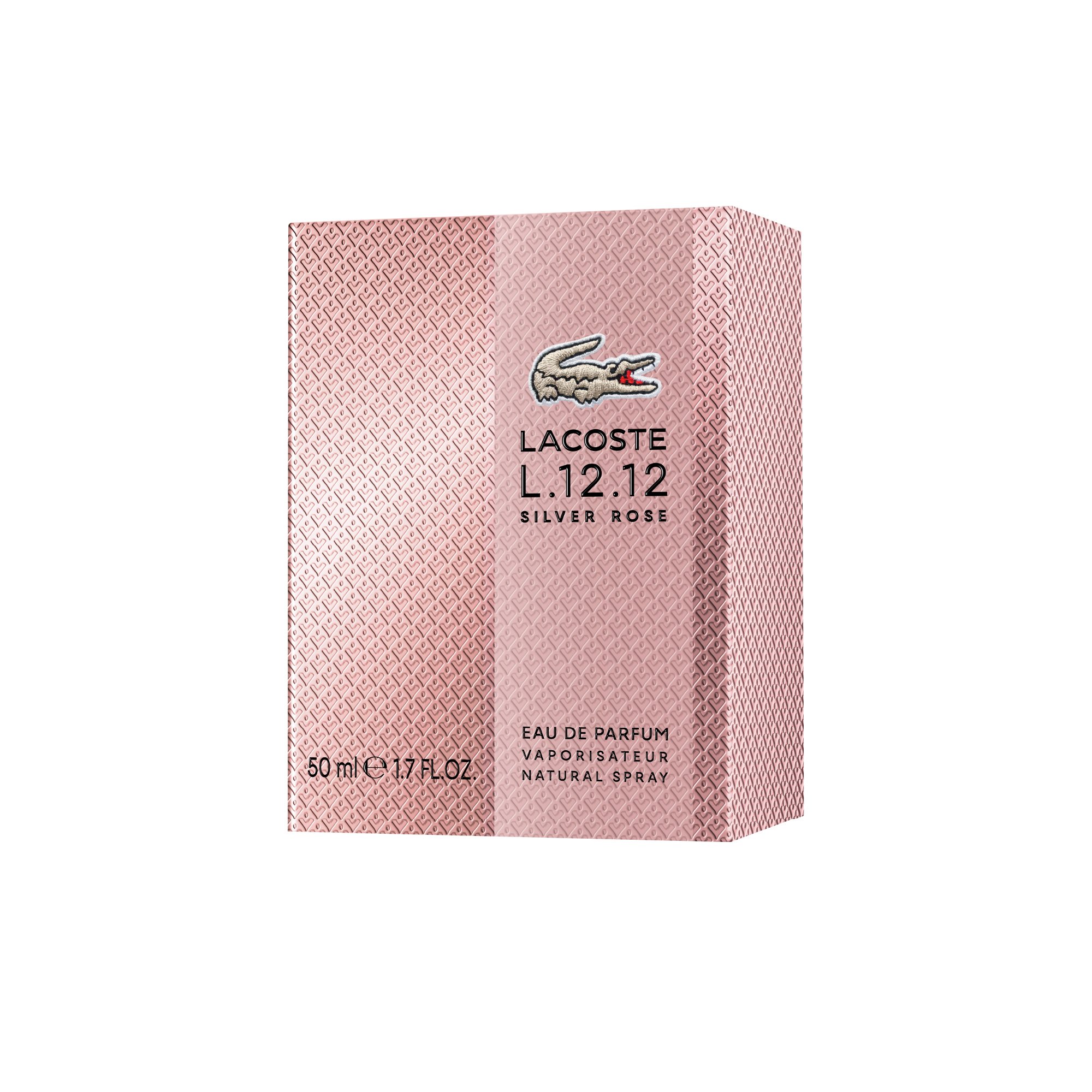 Lacoste L.12.12 Silver Rose EDP Spray 50ml - Image 4