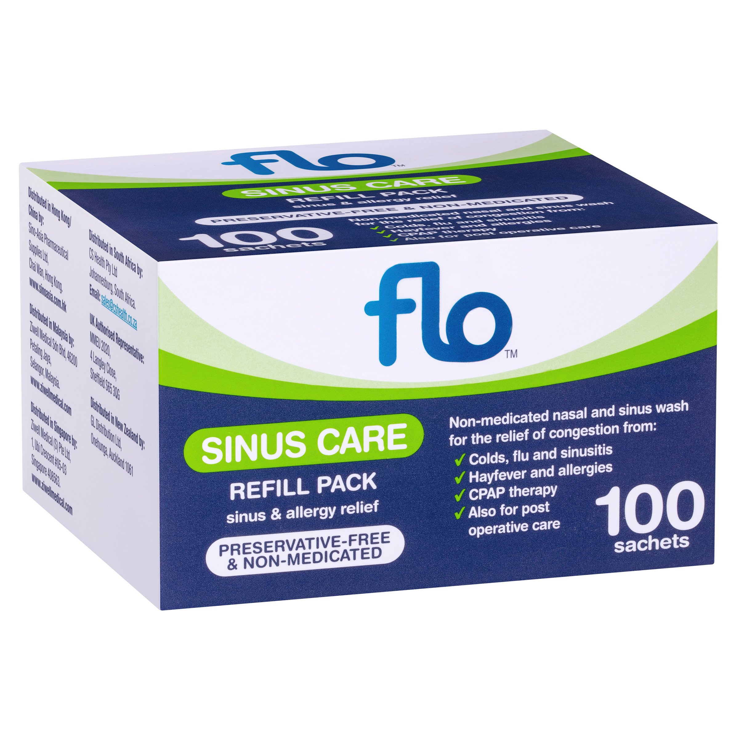 FLO Sinus Care Refill 100 sachets - Image 6