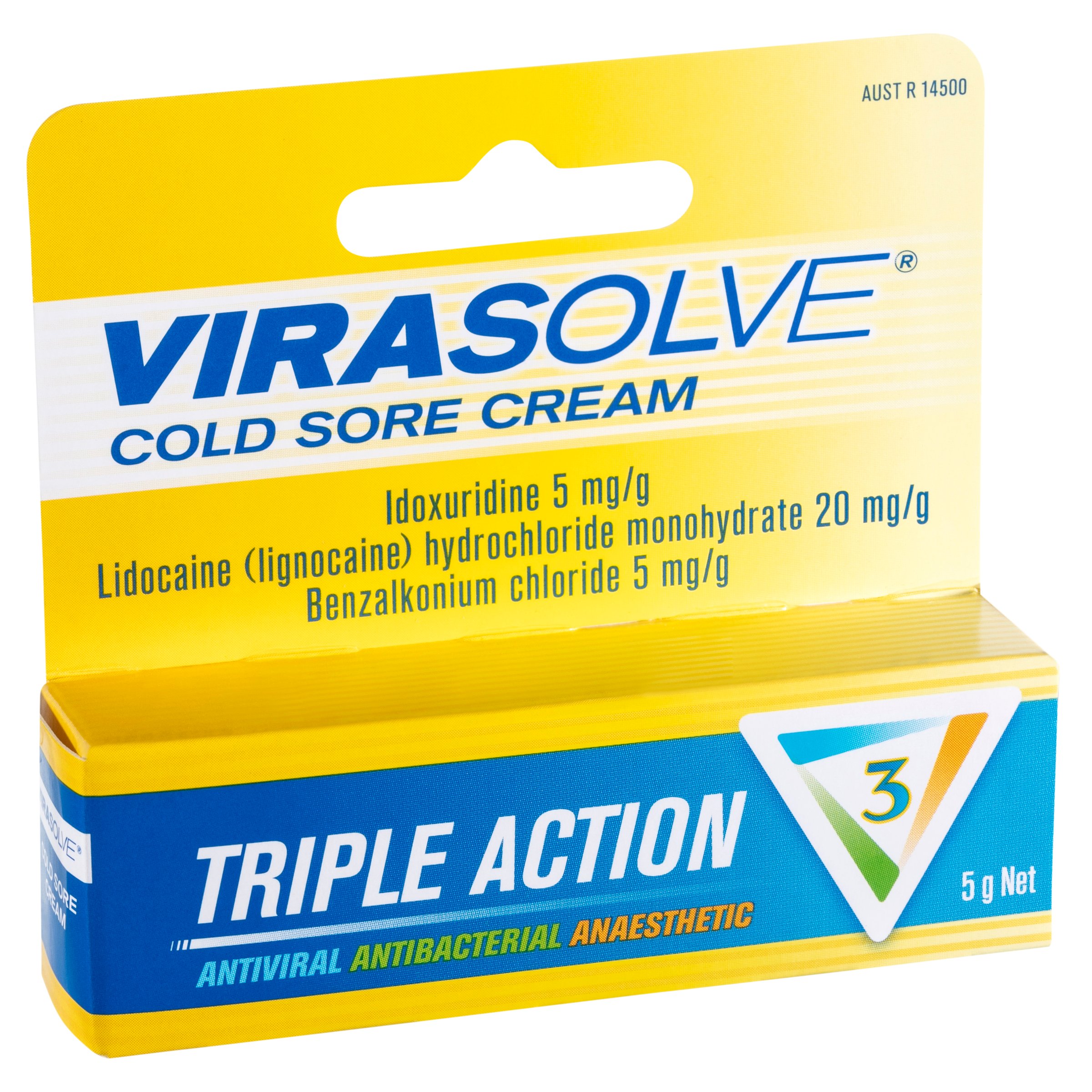 Virasolve Cold Sore Cream 5g - Image 12