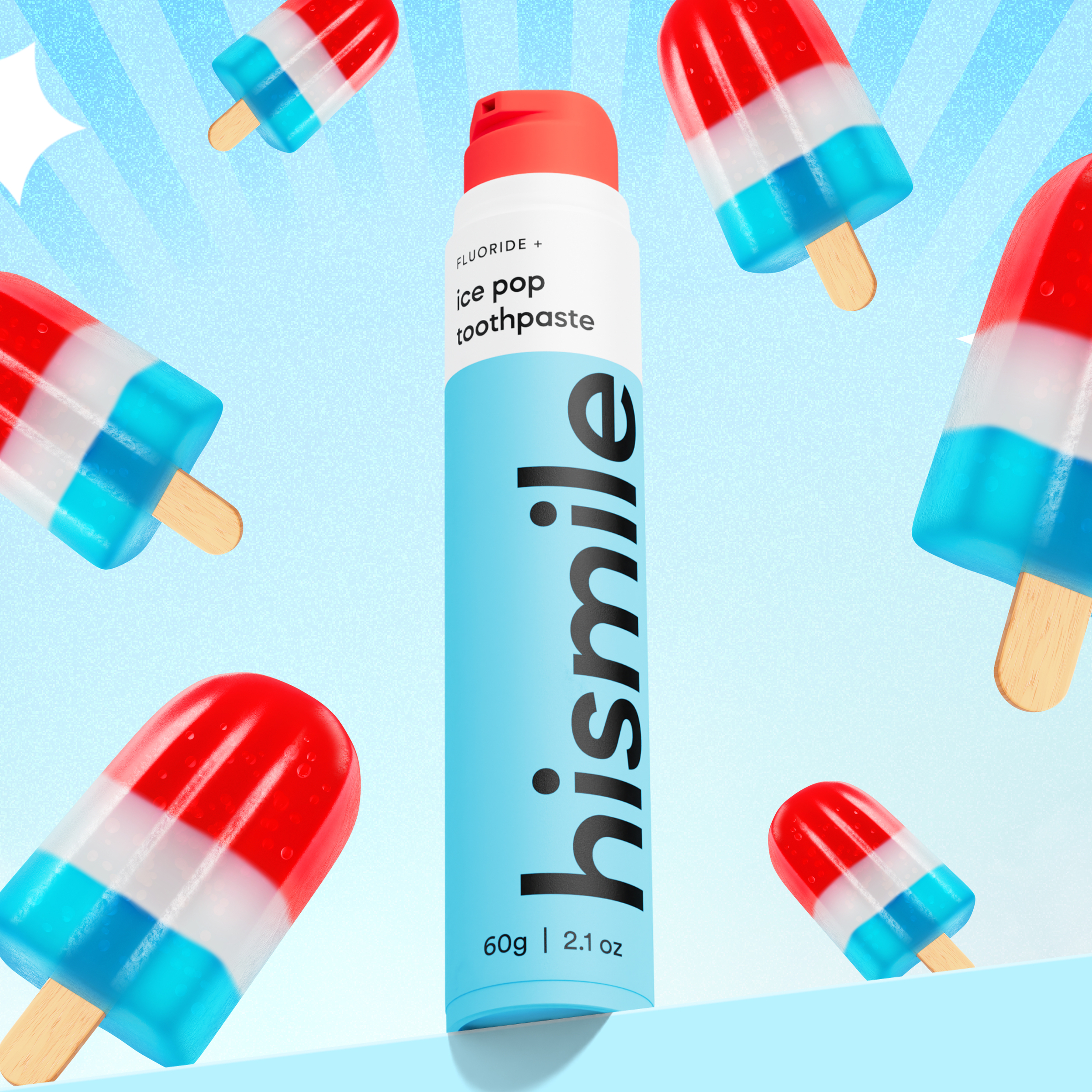 Hismile Ice Pop Toothpaste 60g - Image 4