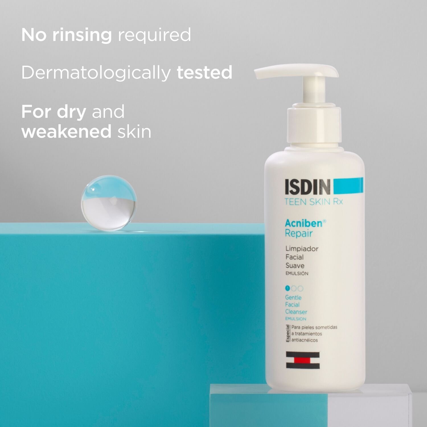 ISDIN Acniben Repair Cleansing Emulsion 180ml - Image 4
