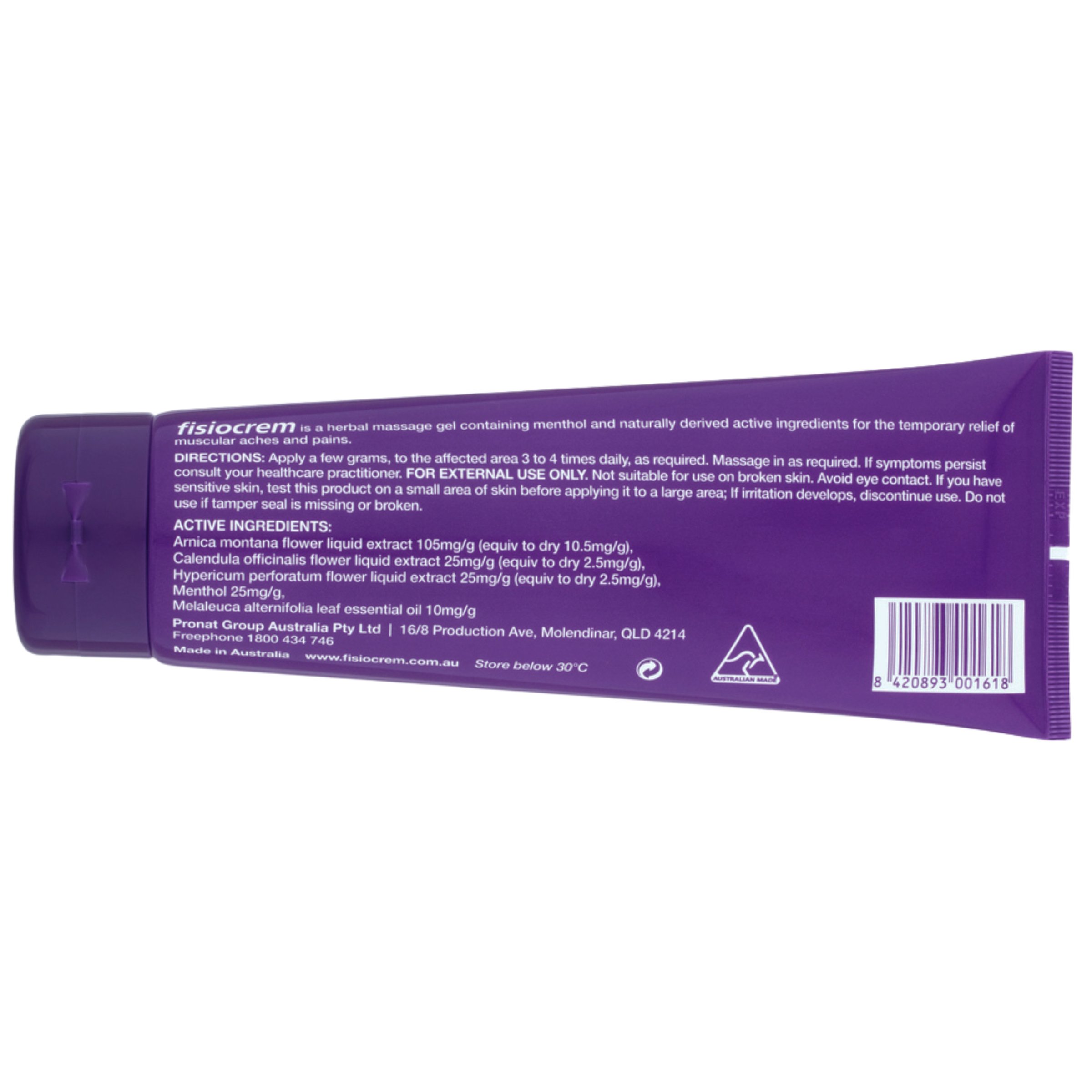 Fisiocrem Soulgel Muscle Pain Relief Gel 250g - Image 2