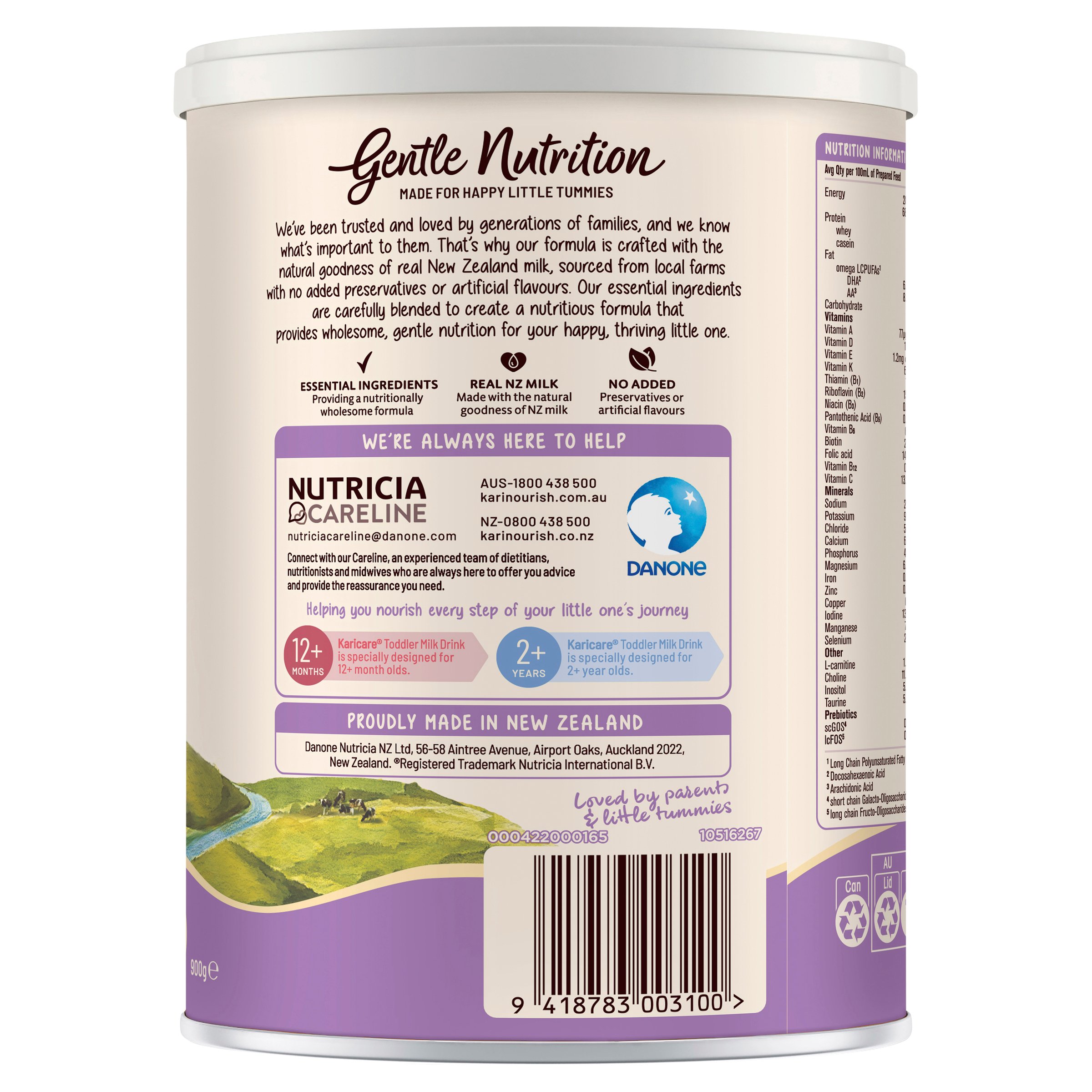 Karicare 2 Gentle Nutrition Baby Formula From 6 To 12 Months 900g - Image 3