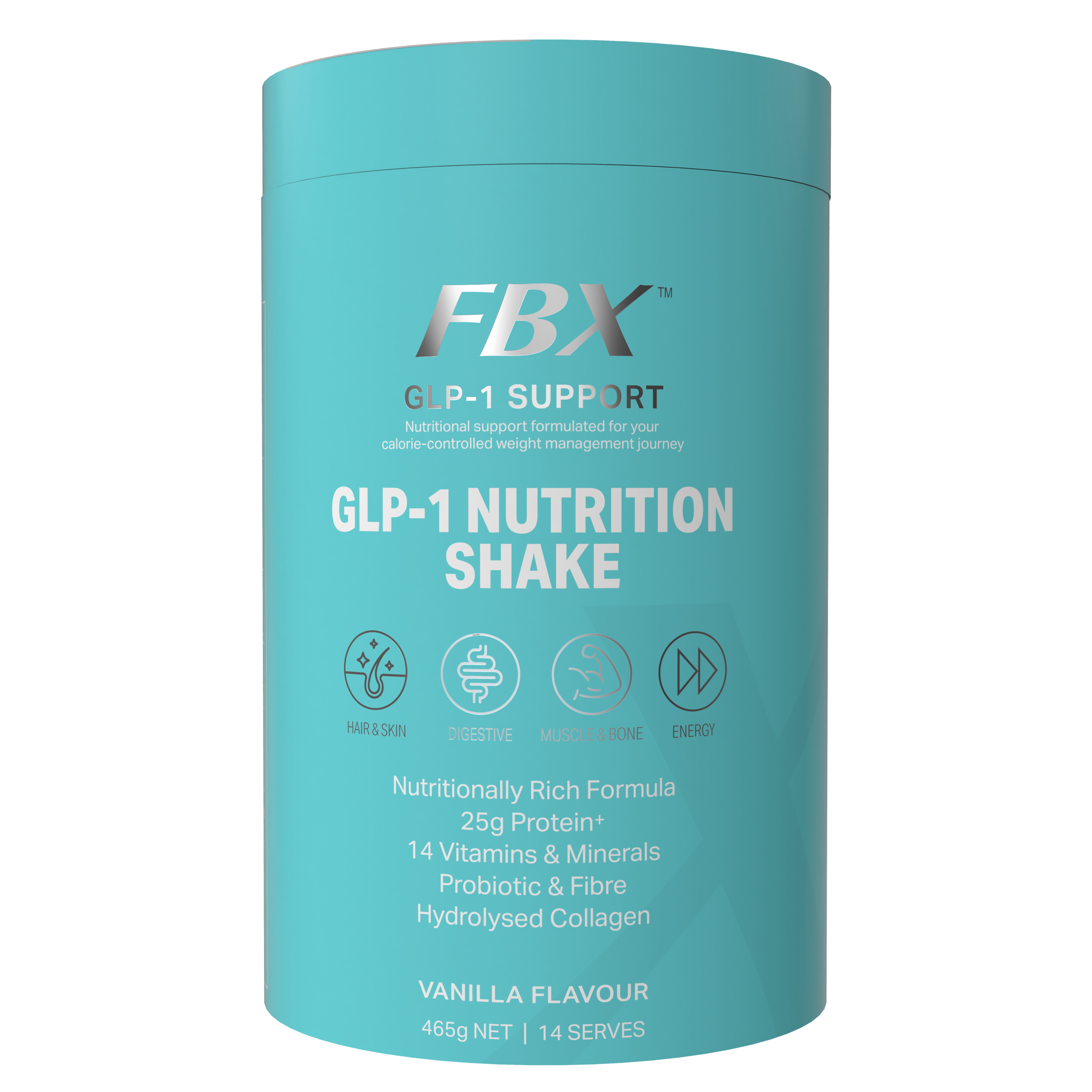 FBX GLP-1 Nutrition Shake 465g - Image 1