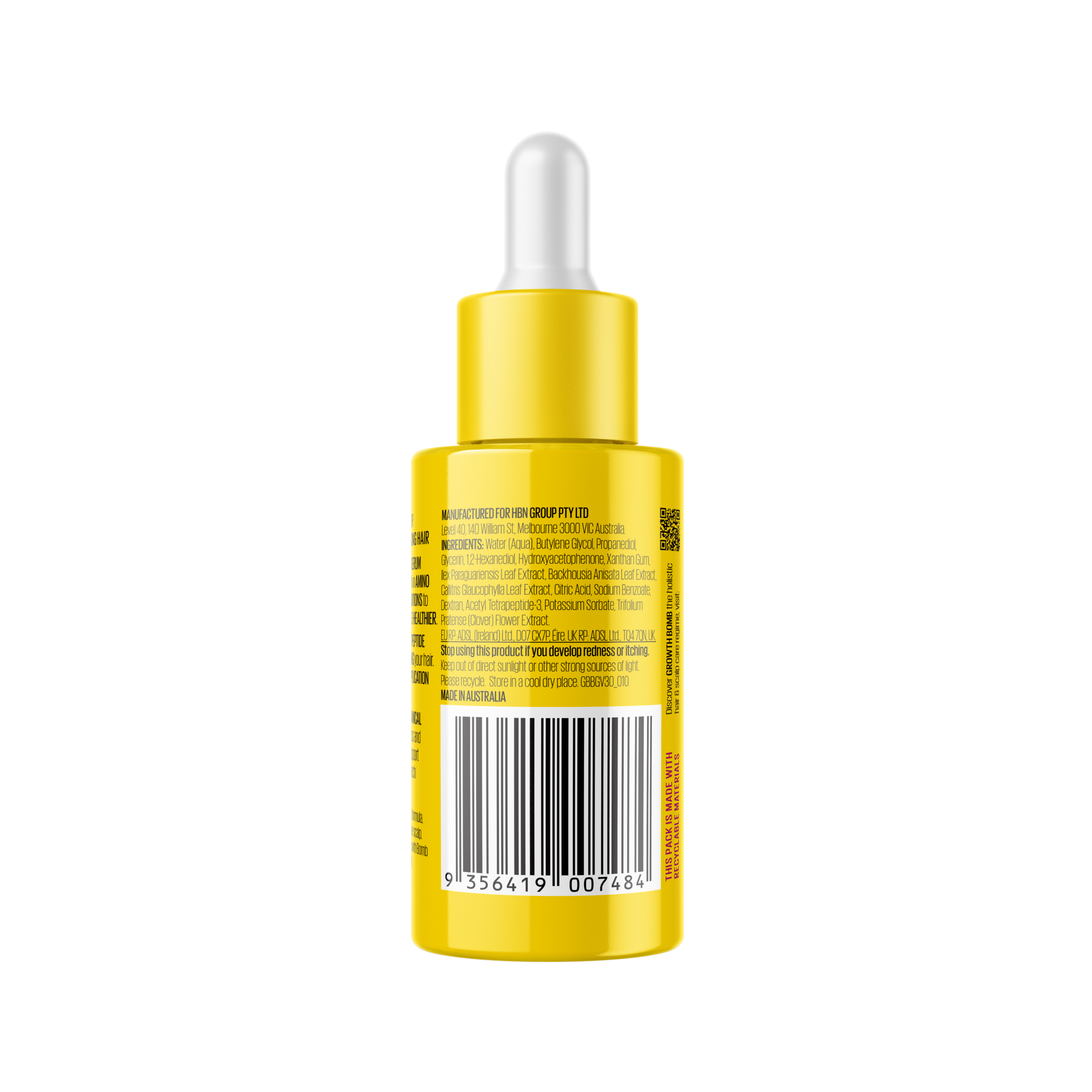 Growth Bomb Booster Serum Strength & Volume 30ml - Image 4