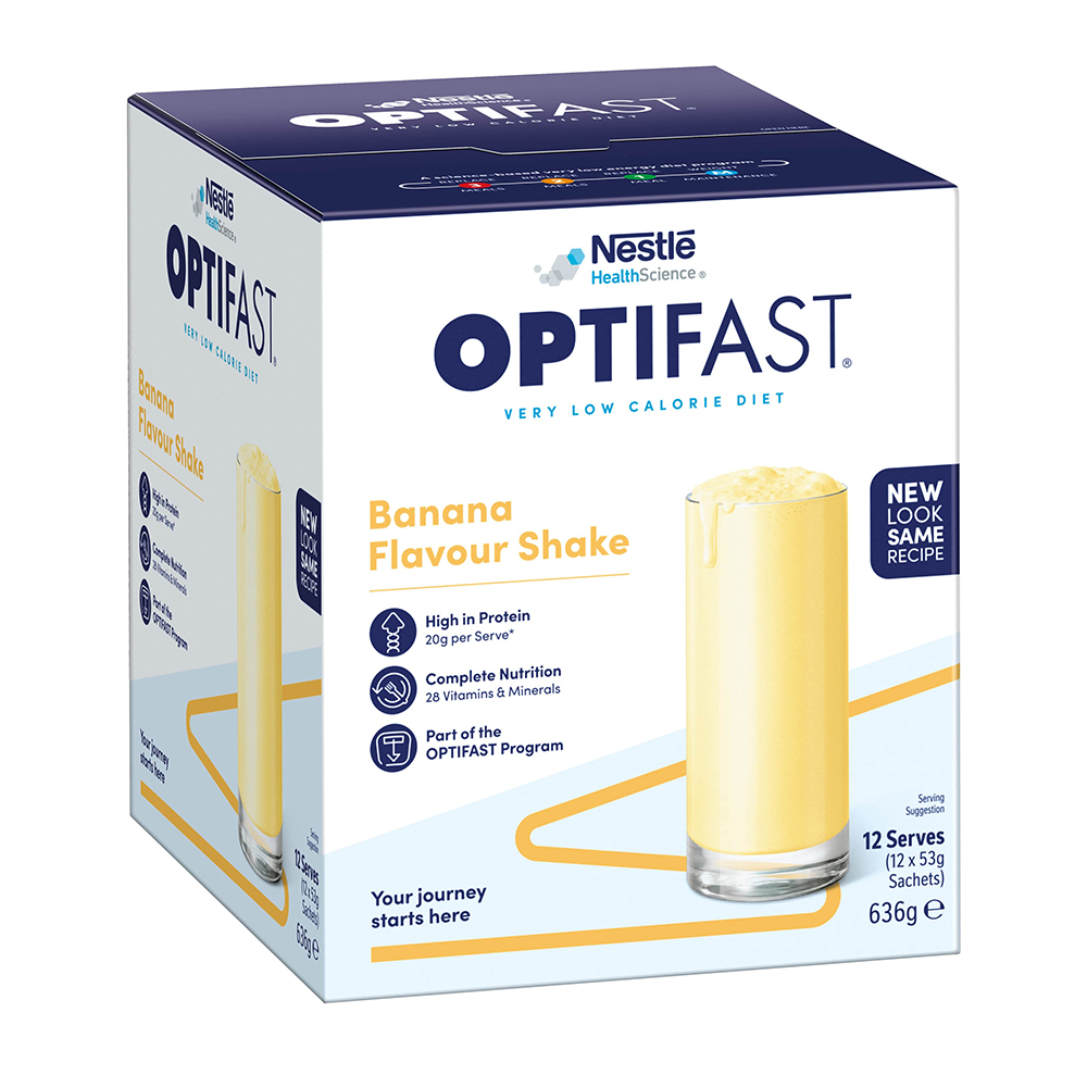 Optifast VLCD Shake Banana 12 pack - Image 5