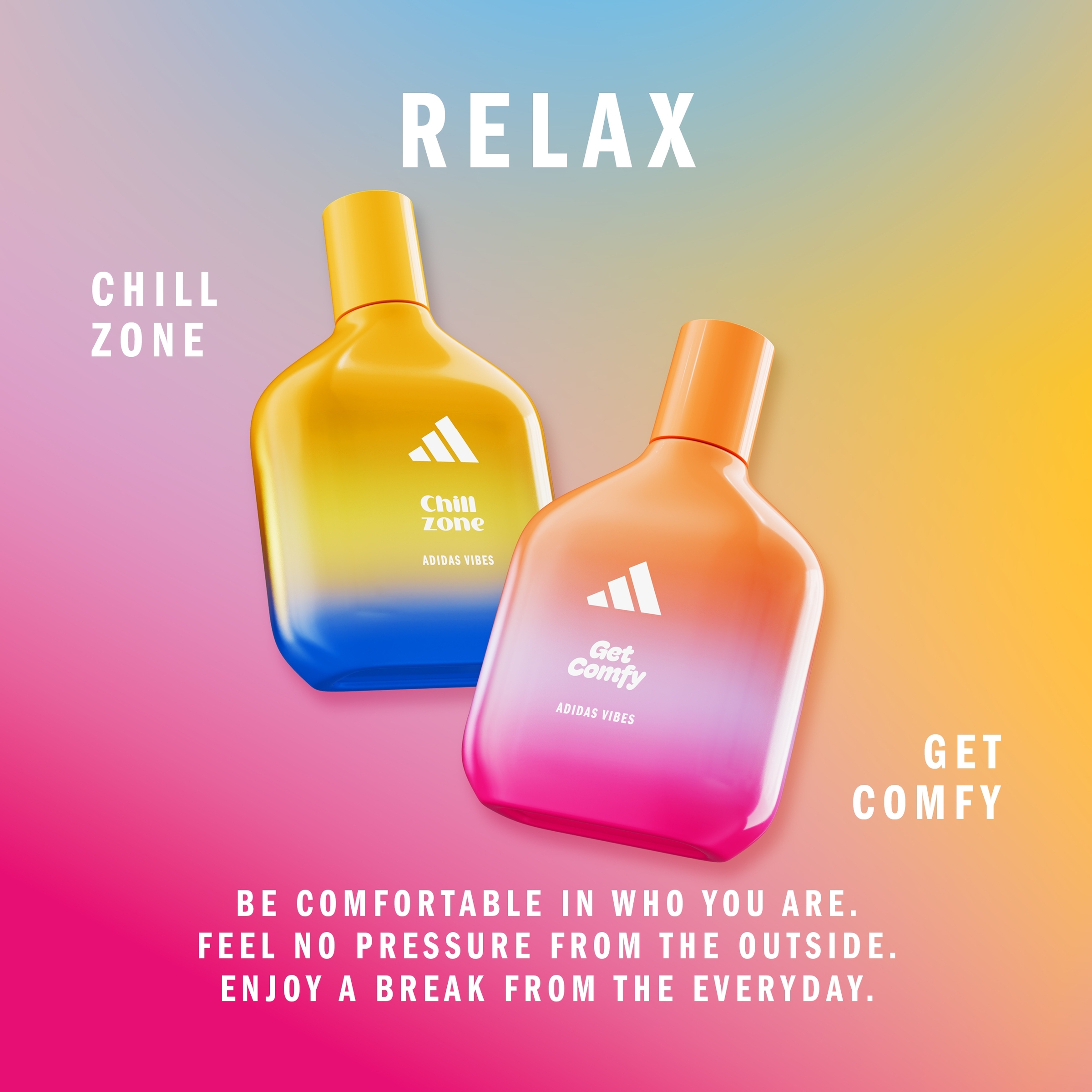 Adidas Vibes Chill Zone EDP Spray 100ml - Image 2