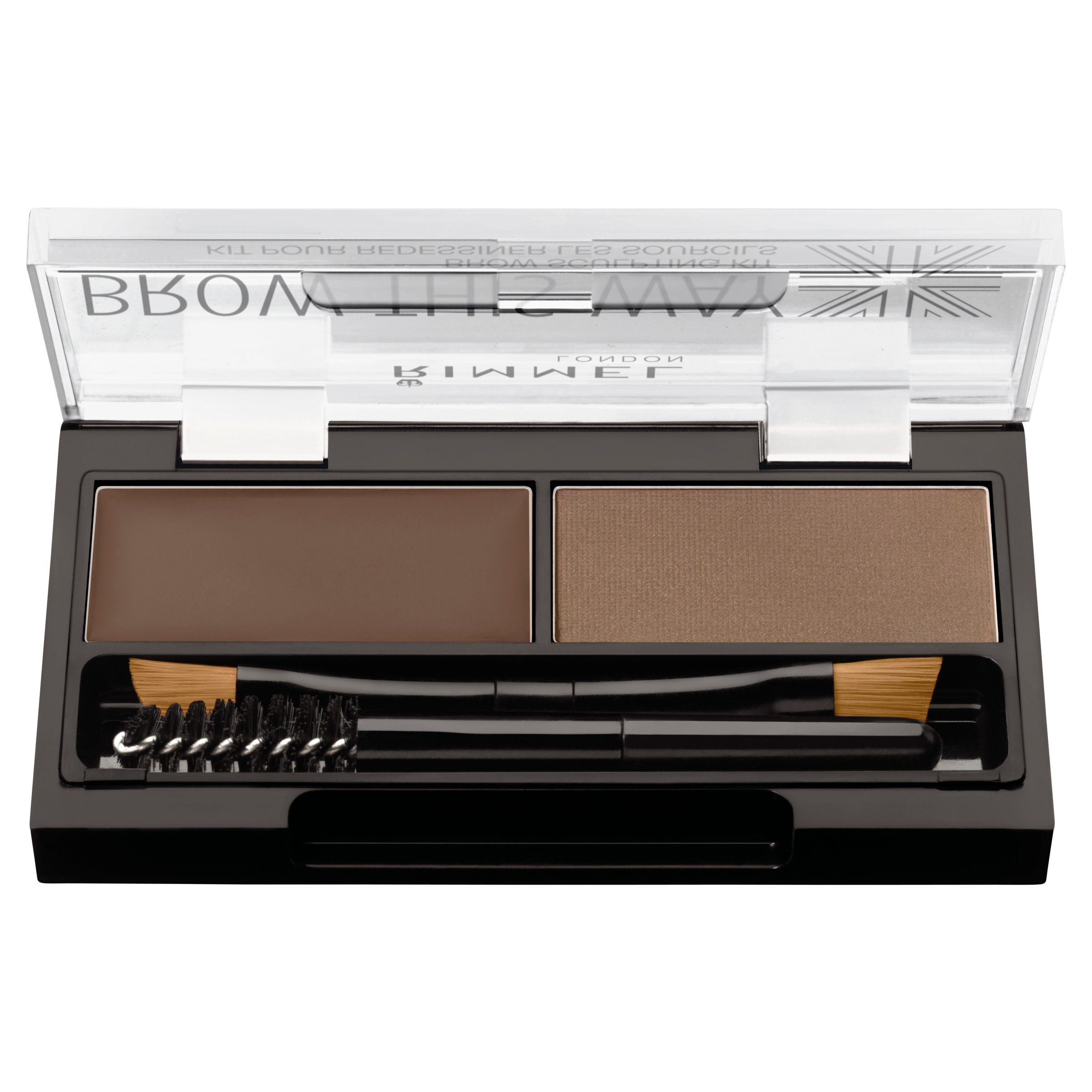 Rimmel Brow This Way Sculpting Kit Medium Brown 1 each - Image 1