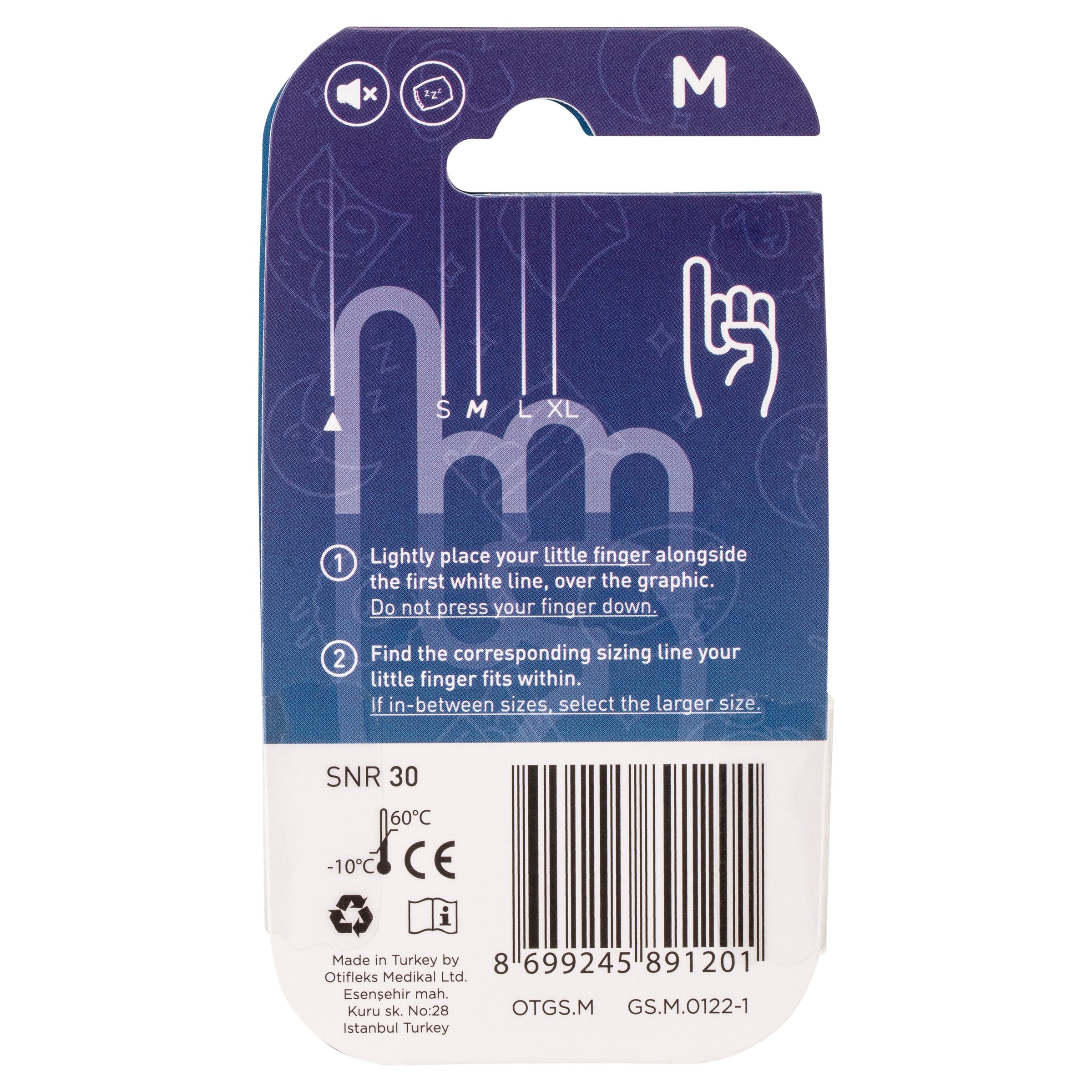 Otifleks Invisible Good Sleep Earplugs Medium 1 pair - Image 2