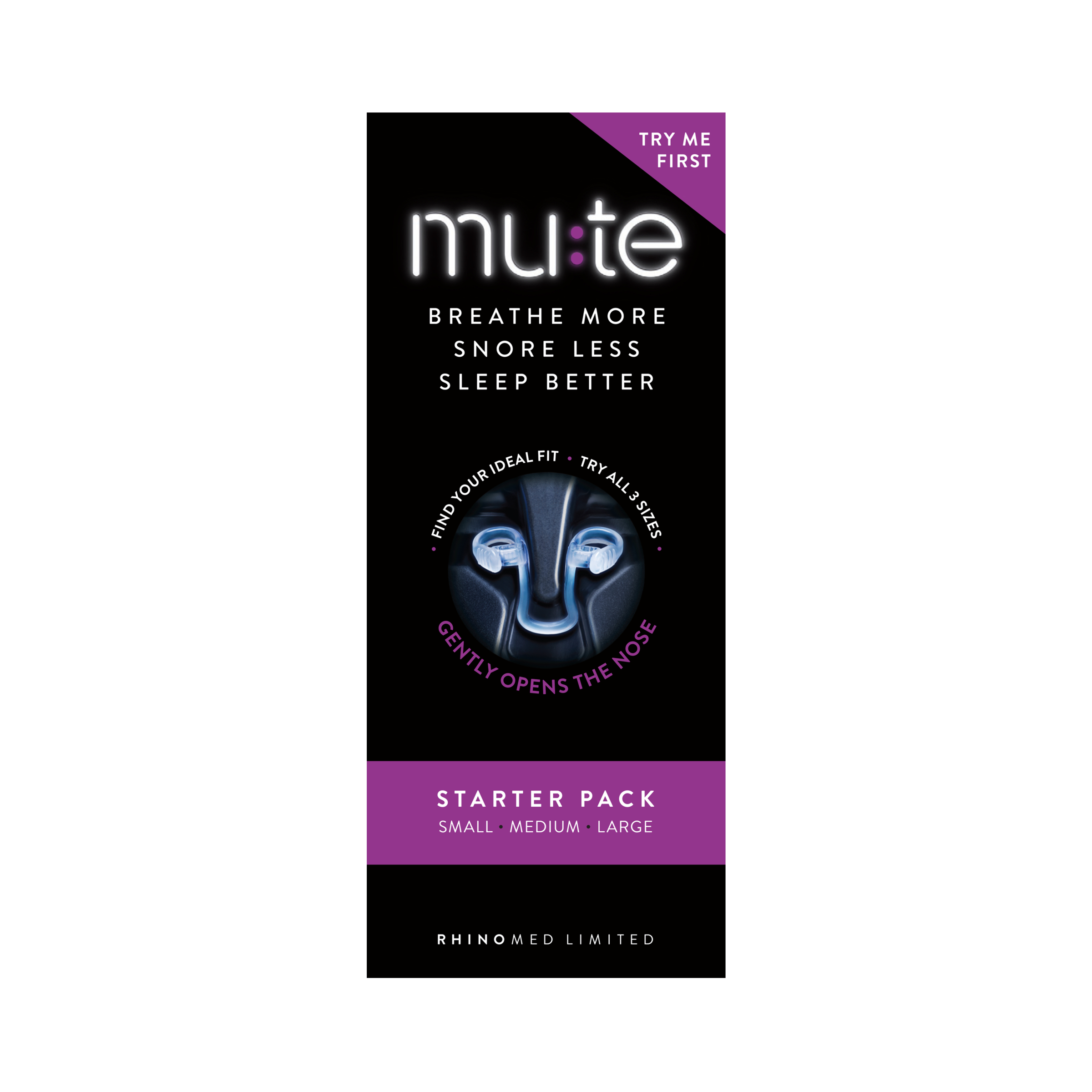 Mute Snoring Starter Pack 1 each - Image 1