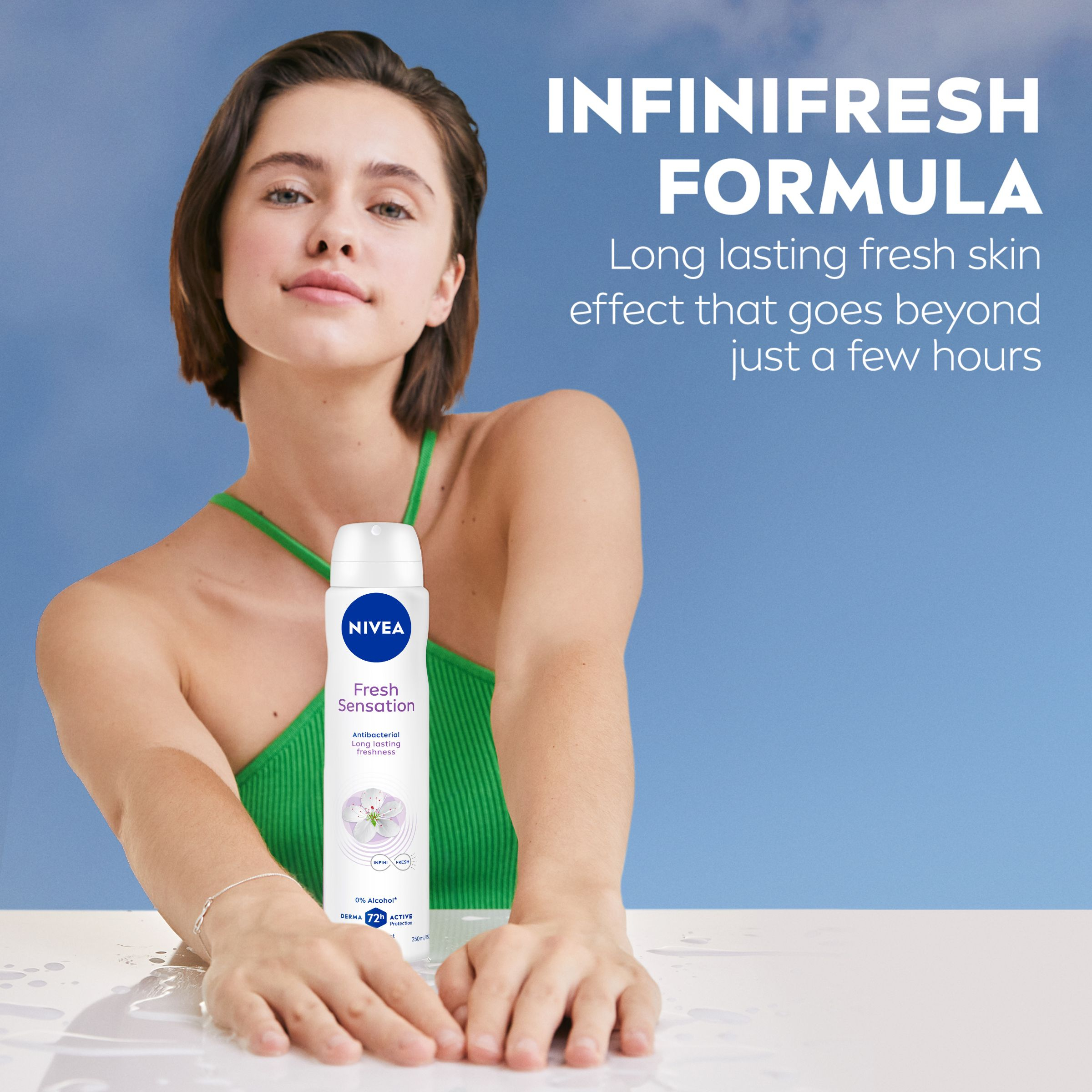 Nivea Fresh Sensation 72HR Aerosol 250ml - Image 7