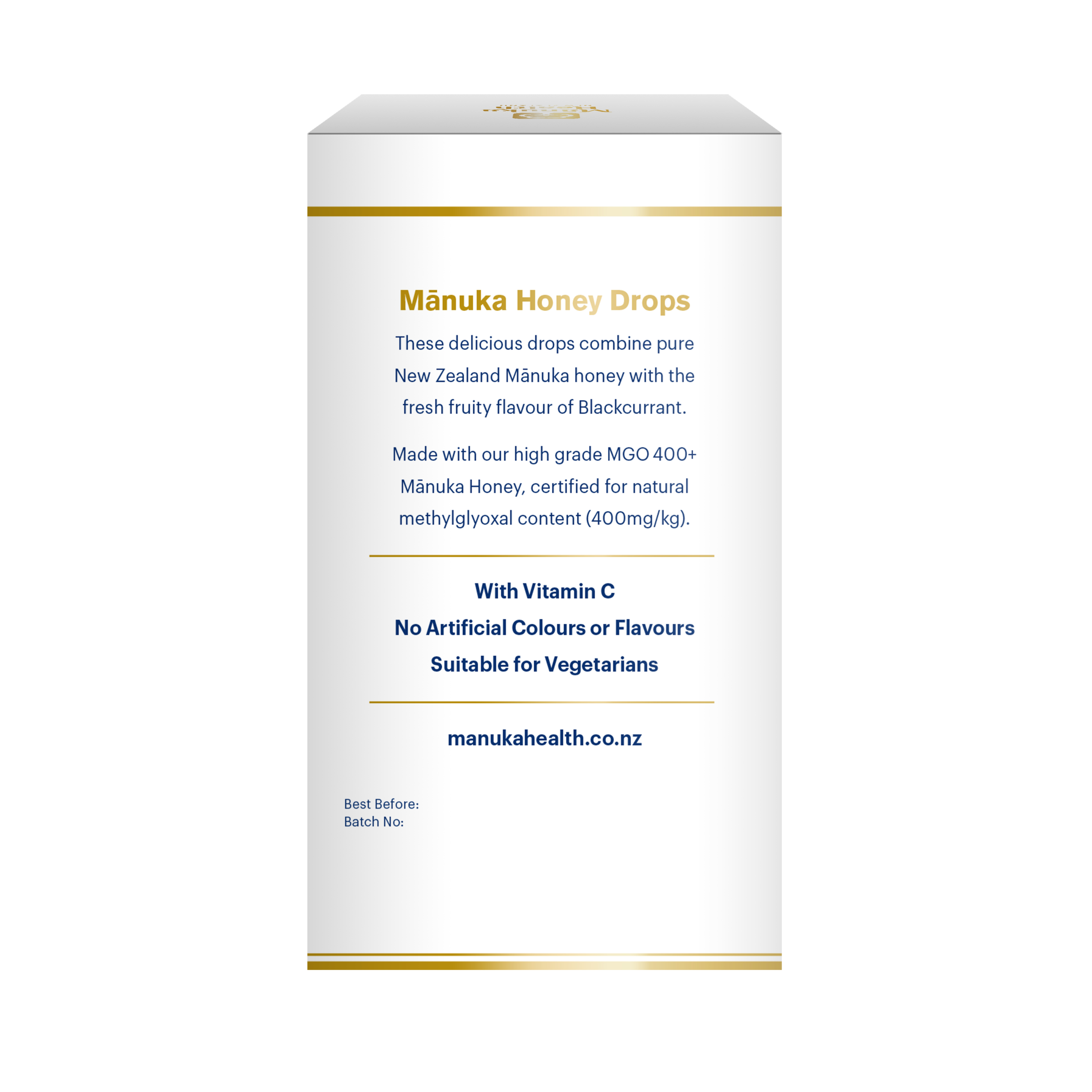 Manuka Health Honey Drops Blackcurrant 15 pack - Image 2