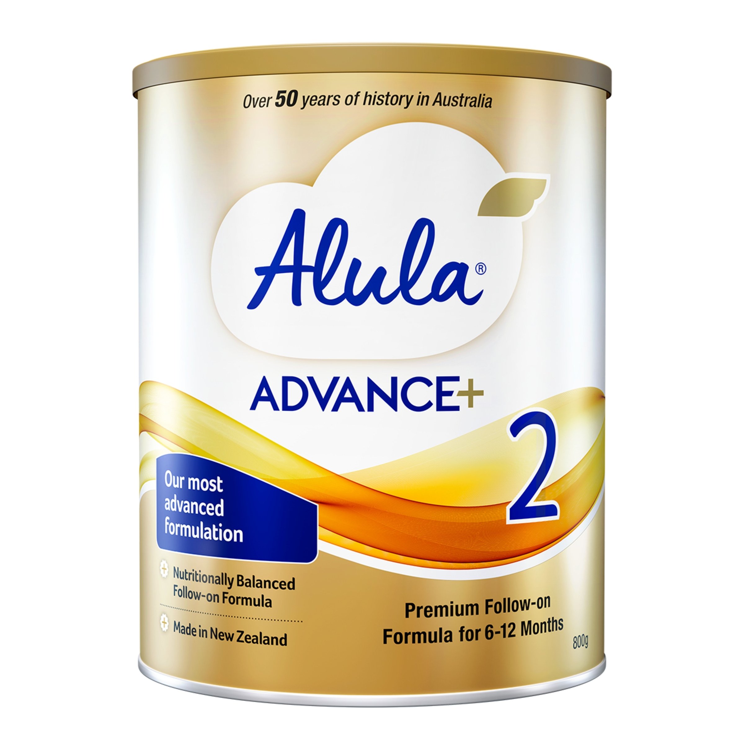 Alula Advance+ Stage 2 Follow-On Formula 6-12 Months 800g - Image 1