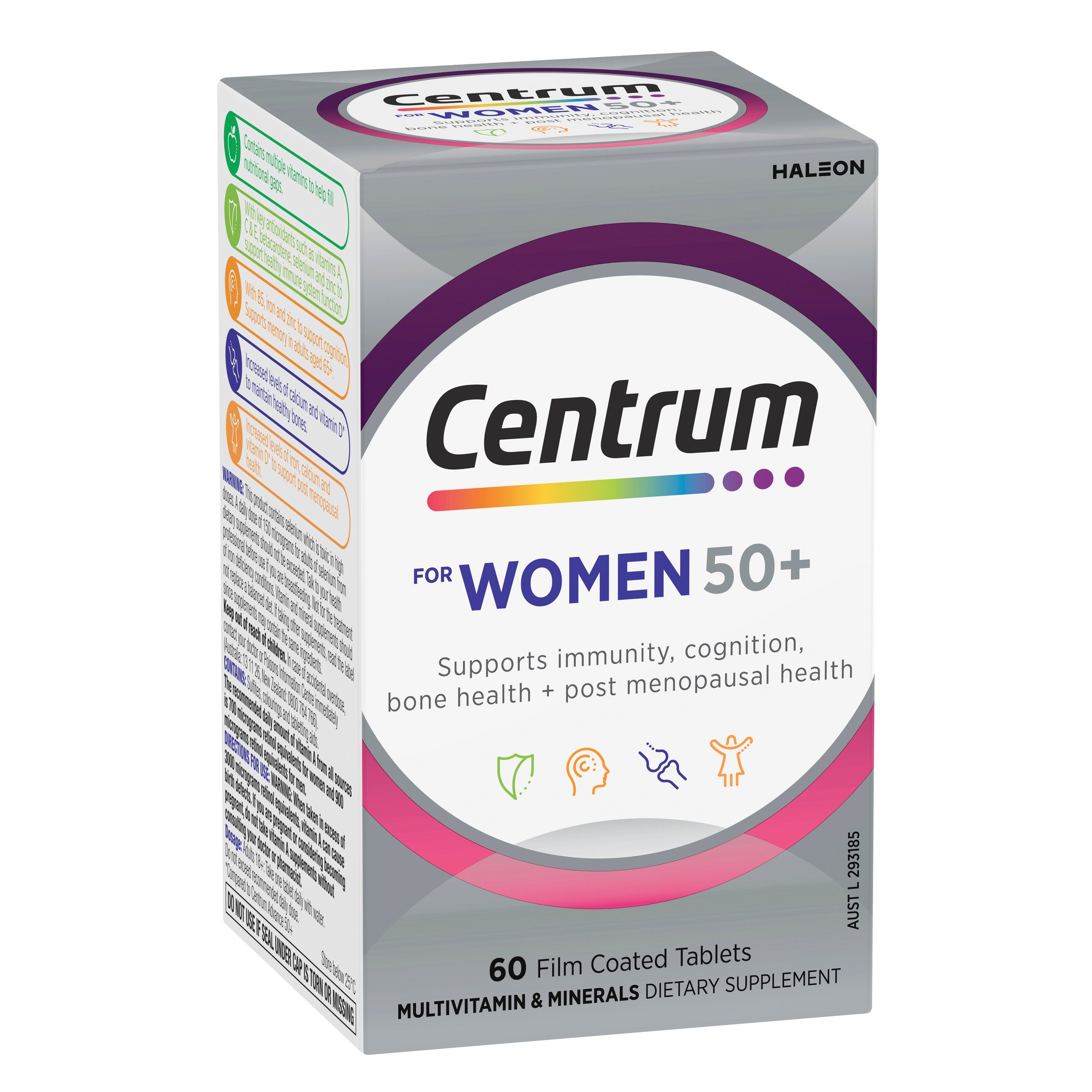 Centrum For Women 50+ - 60 tablets - Image 6