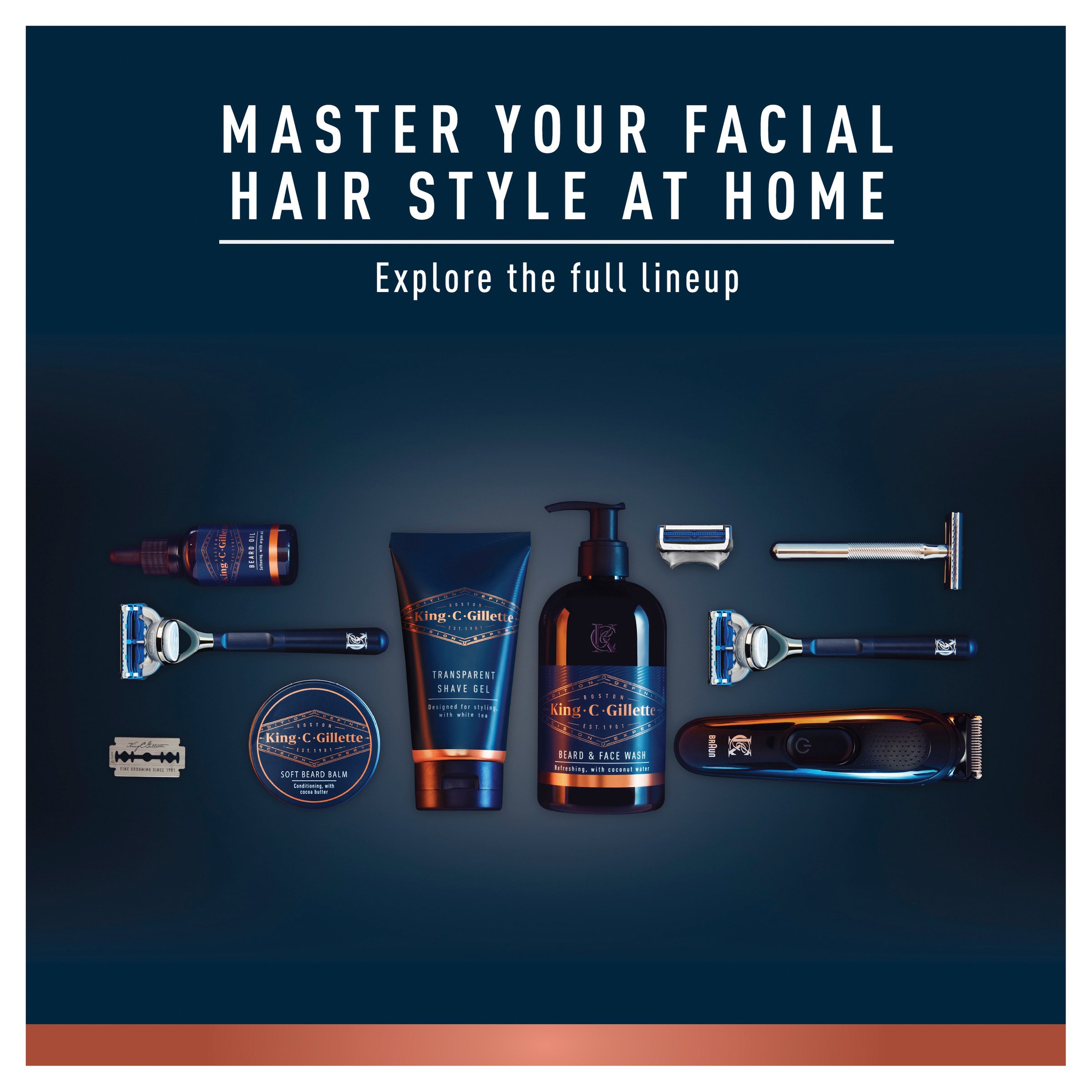 Gillette King C Gillette Beard Trimmer 1 pack - Image 6
