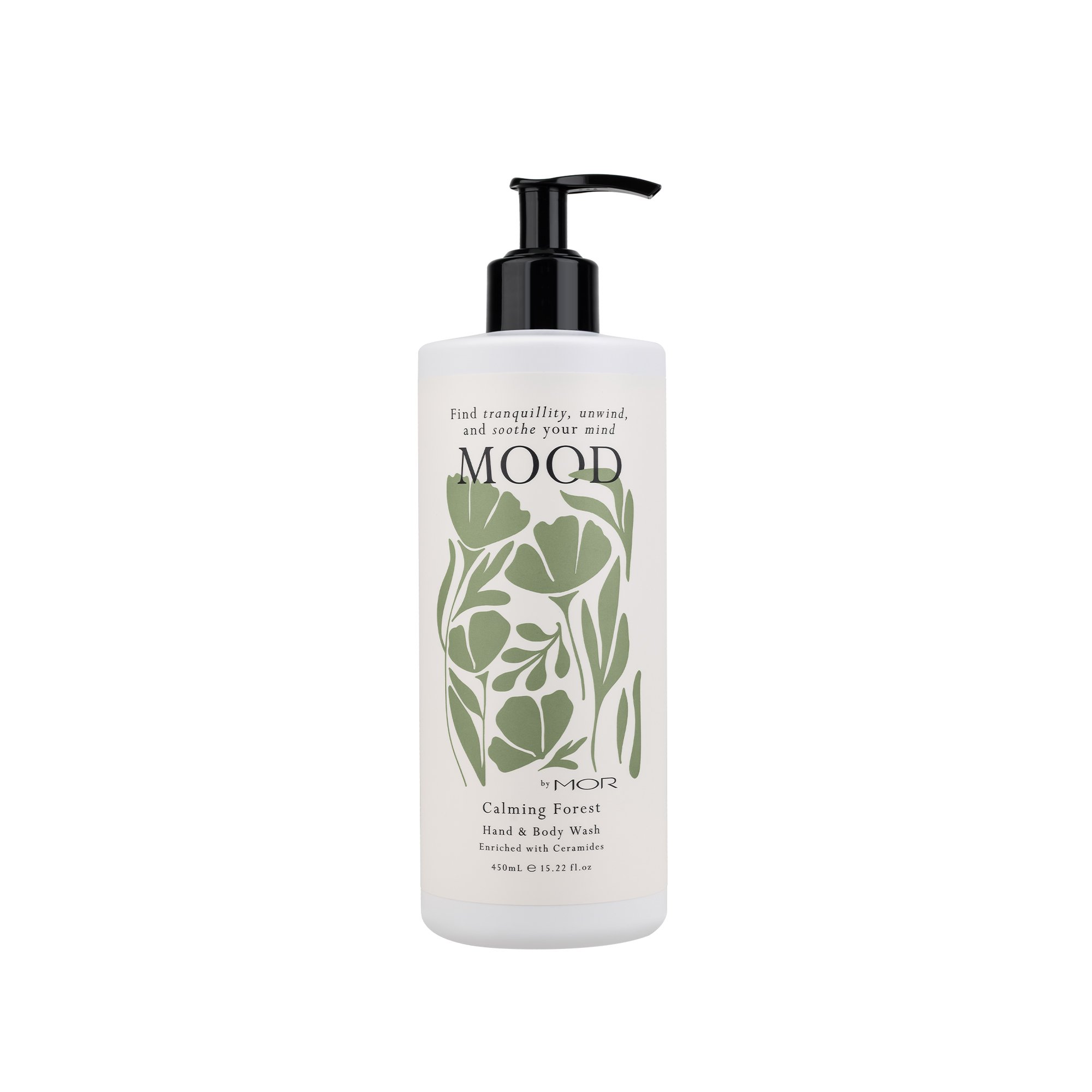 MOR Calming Forest Hand & Body Wash 450ml