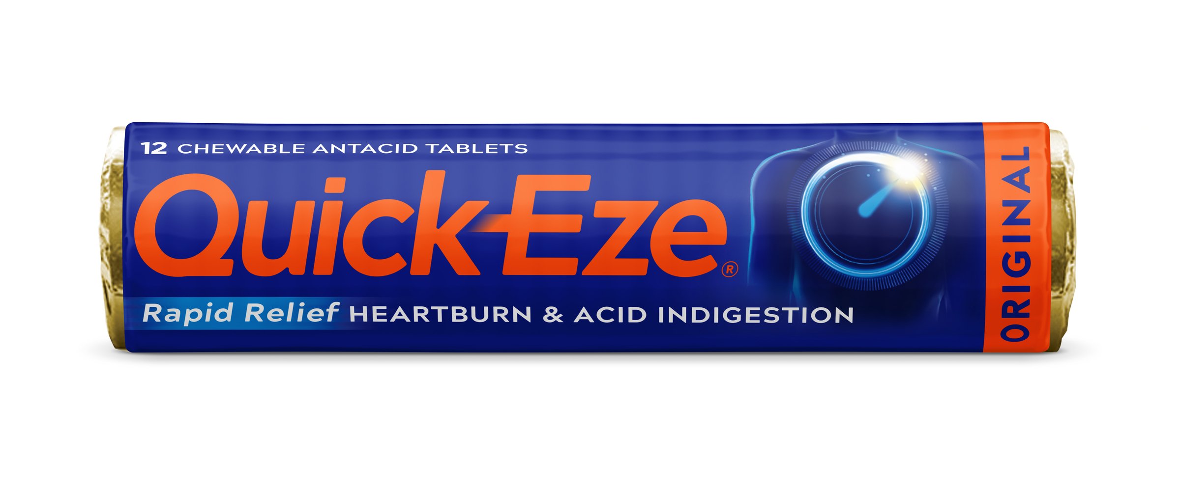 Quick-Eze Heartburn & Indigestion Relief Original 12 tablets - Image 3