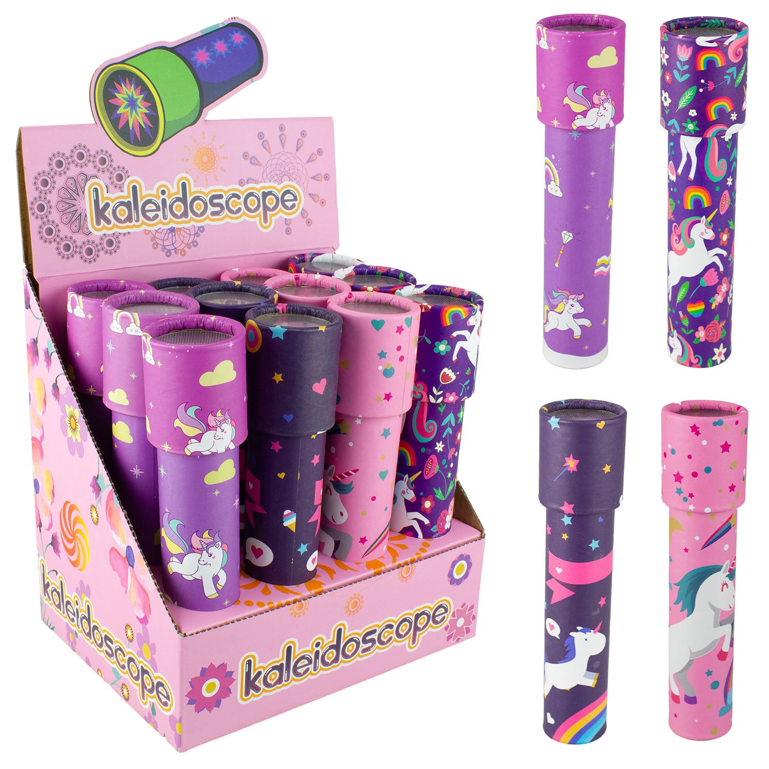 Lenan Kaleidoscope Unicorn 1 each