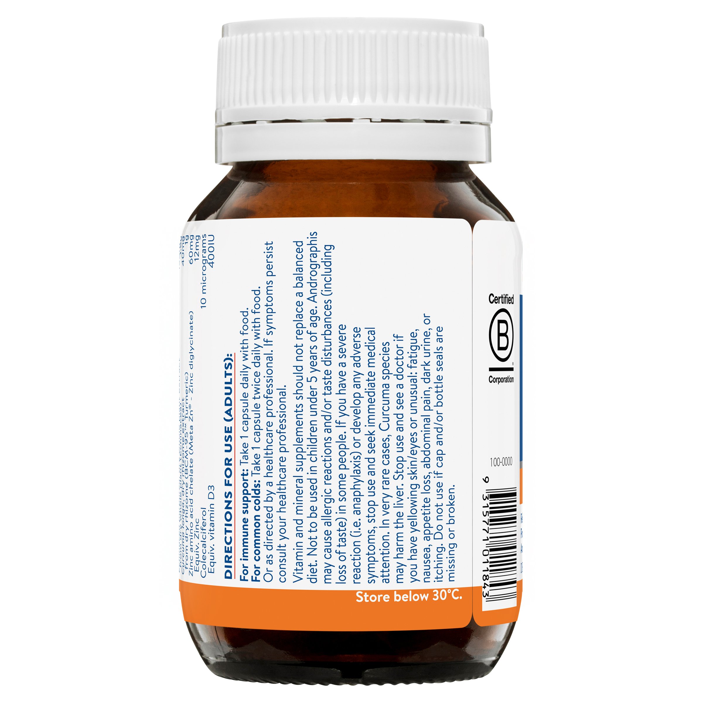 Ethical Nutrients Immune Defence 60 capsules - Image 3