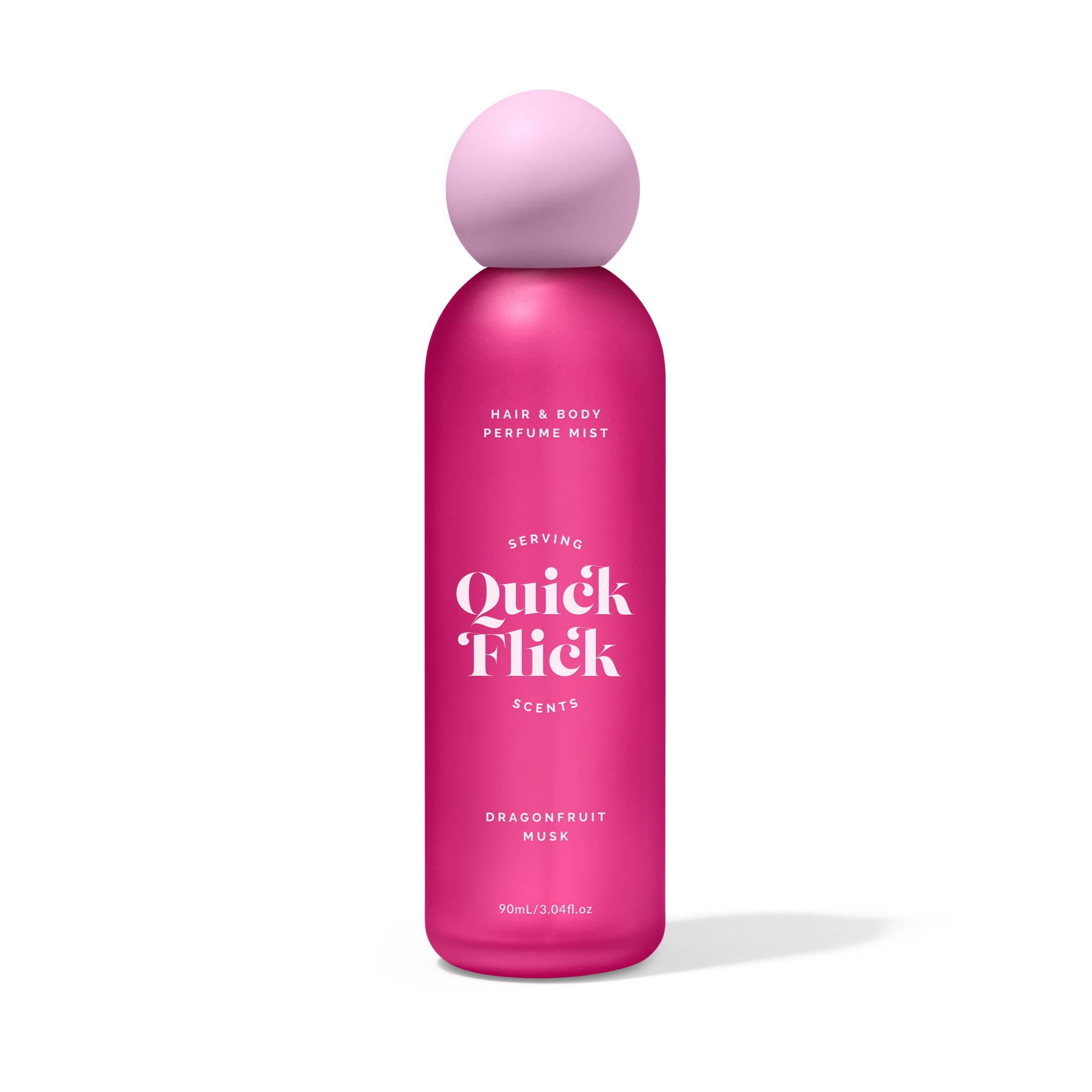 The Quick Flick Serving Scents Hair And Body Mist Strawberries And Cream 90ml - Image 1