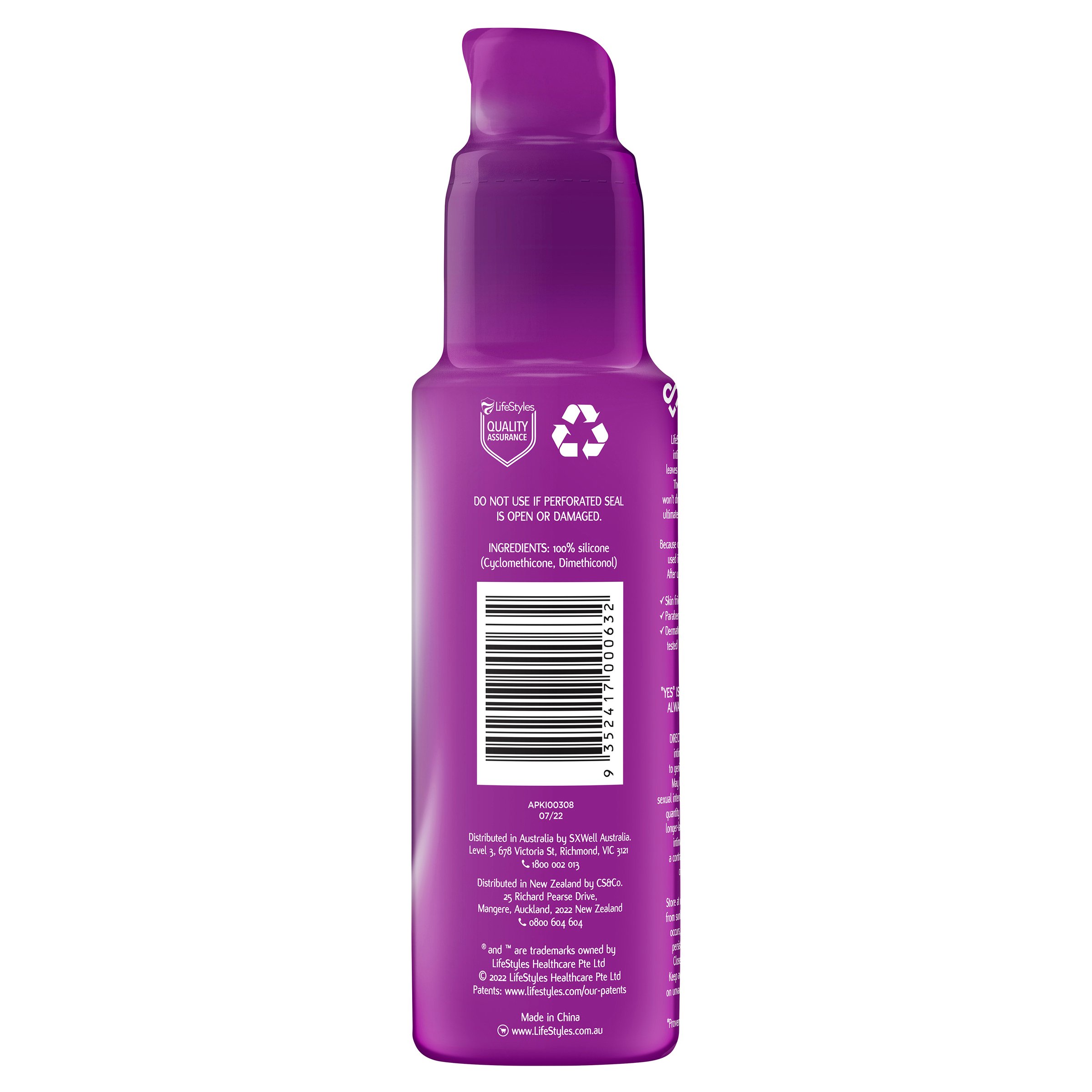 LifeStyles Lubricant Luxe Personal 100ml - Image 3
