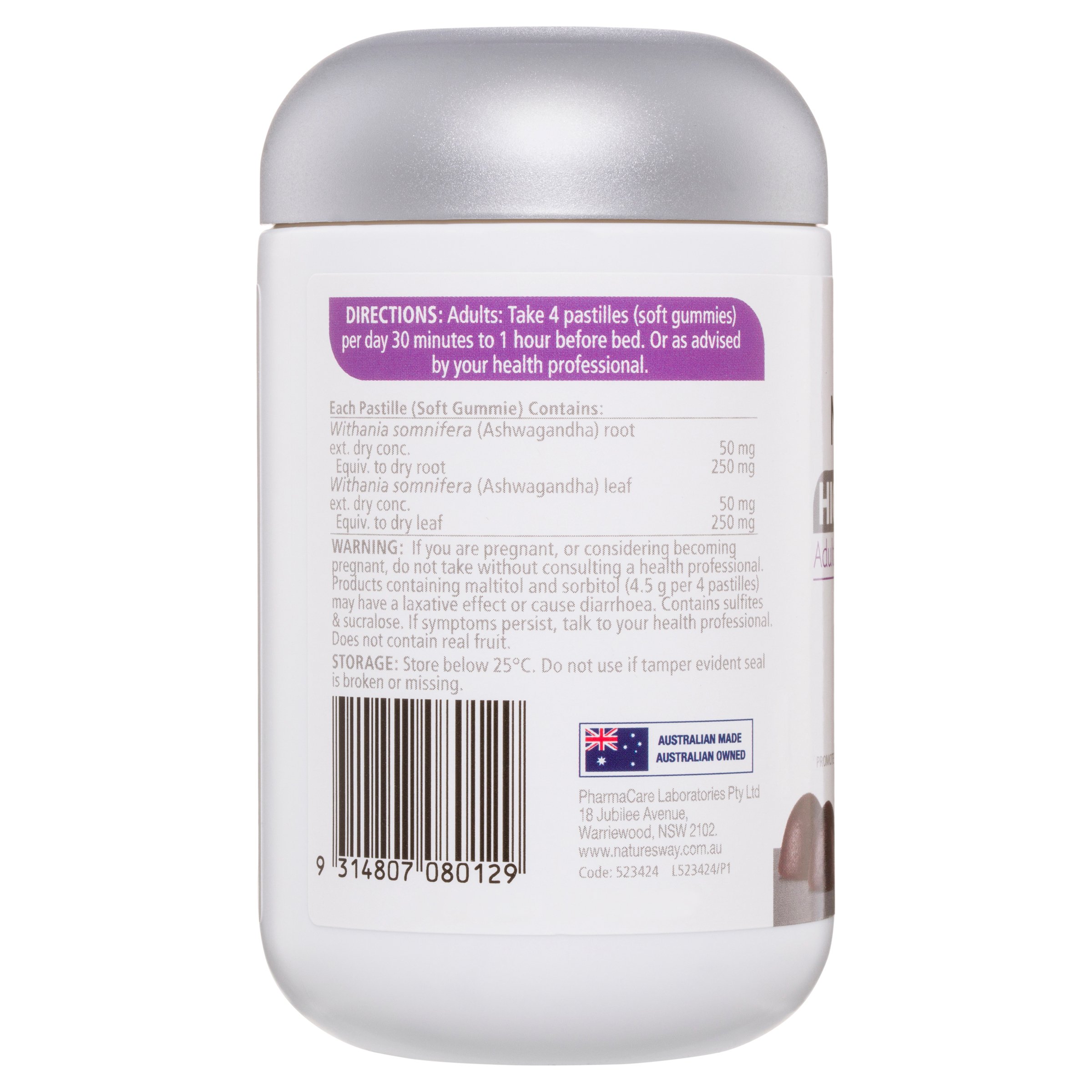 Nature's Way High Strength Adult Vita Gummies Sleep 40 pastilles - Image 3