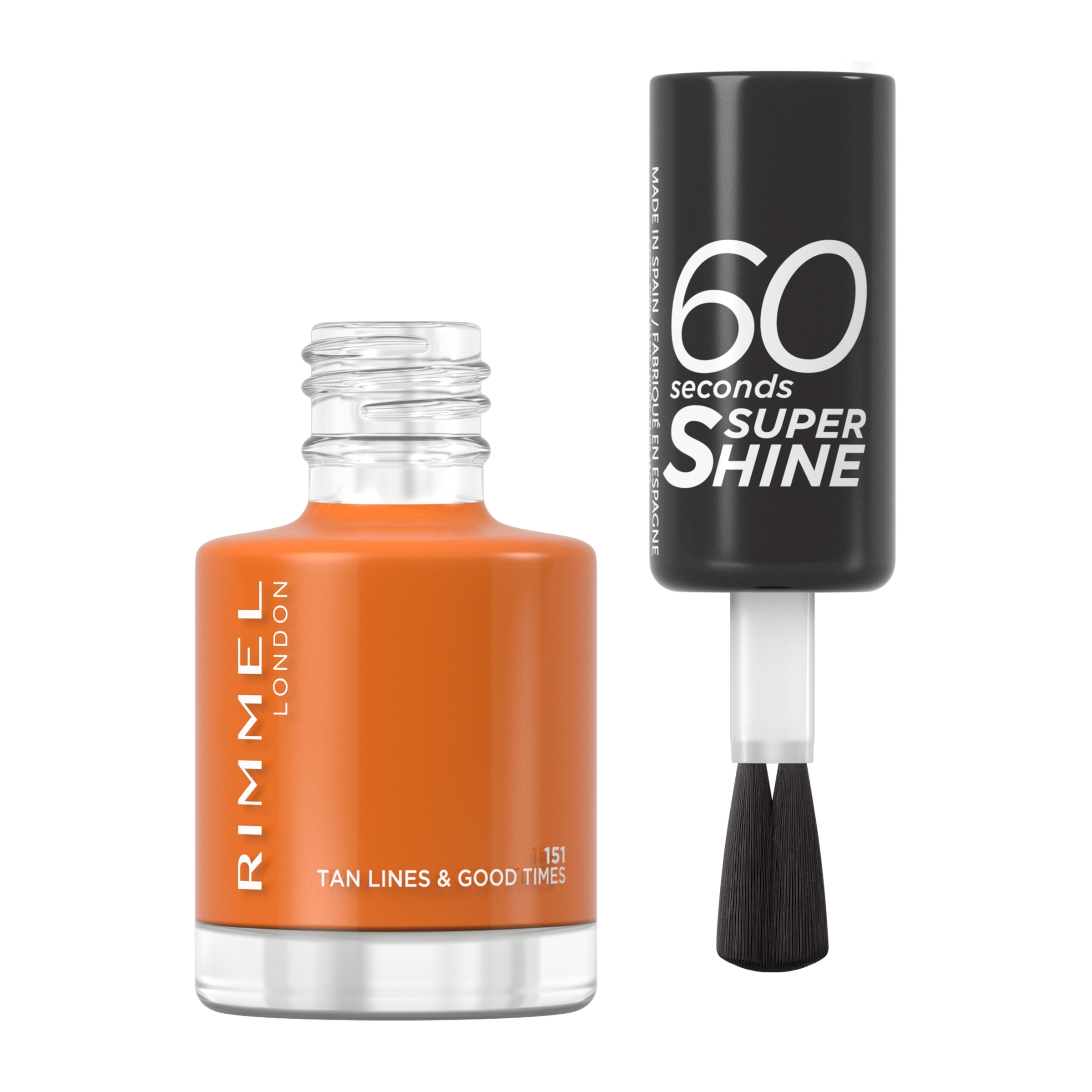 Rimmel 60 Seconds Nail Polish 151 Tan Lines & Good Times 1 each - Image 2