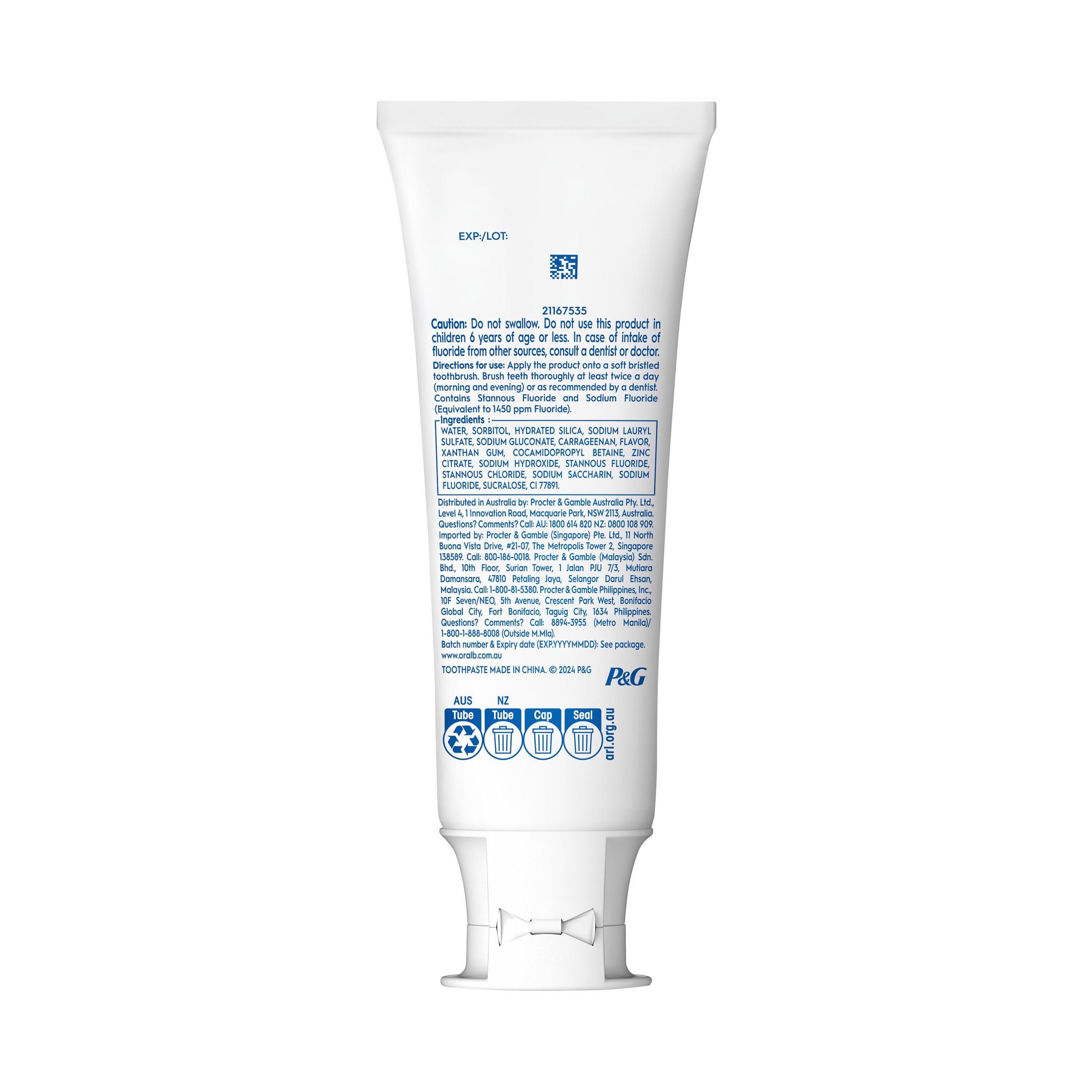 Oral-B Dental Science Sensitivity And Gum All Day Protection 90g - Image 8