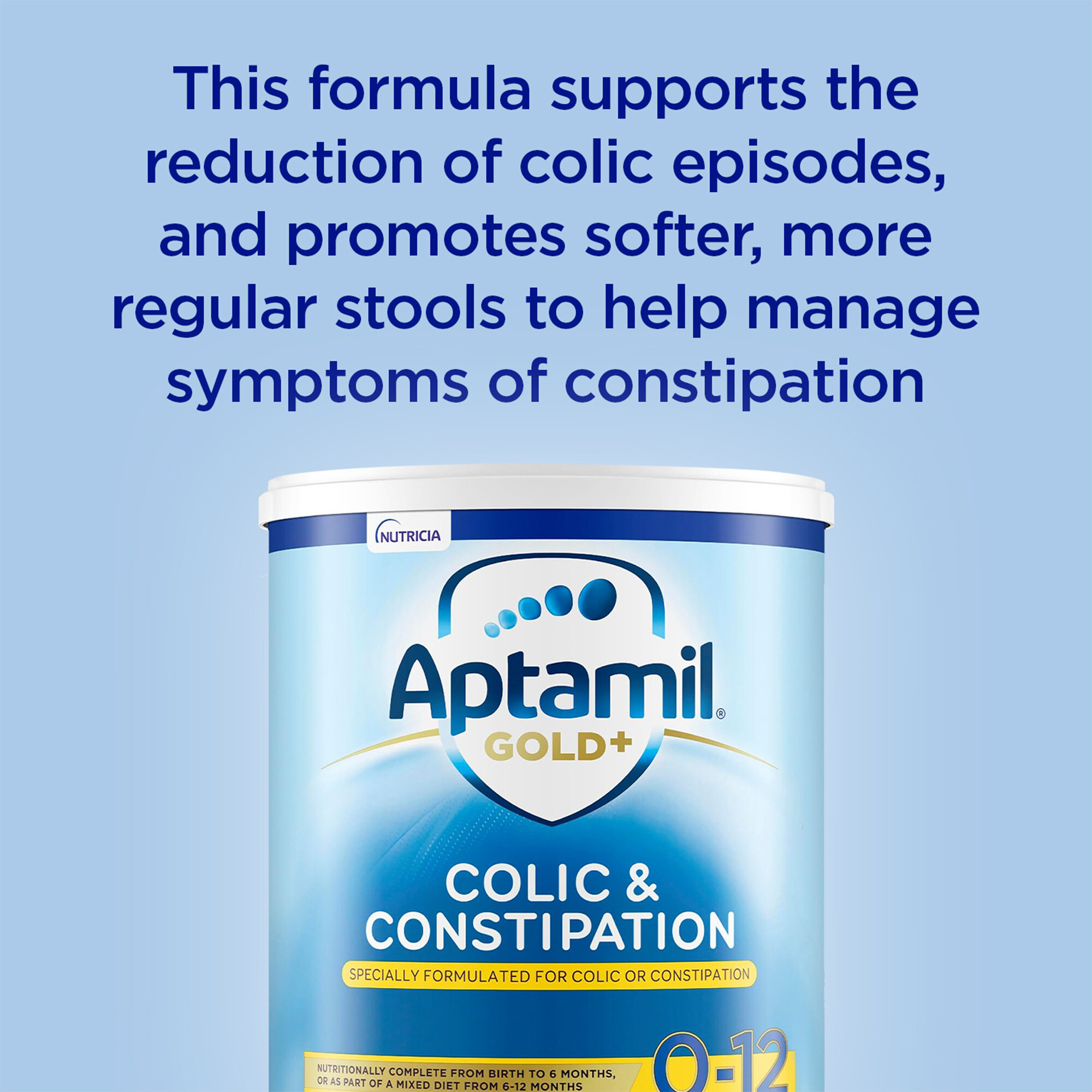 Aptamil Gold+ Colic&Constipation Baby Formula From 0 To 12 Months 900g - Image 8