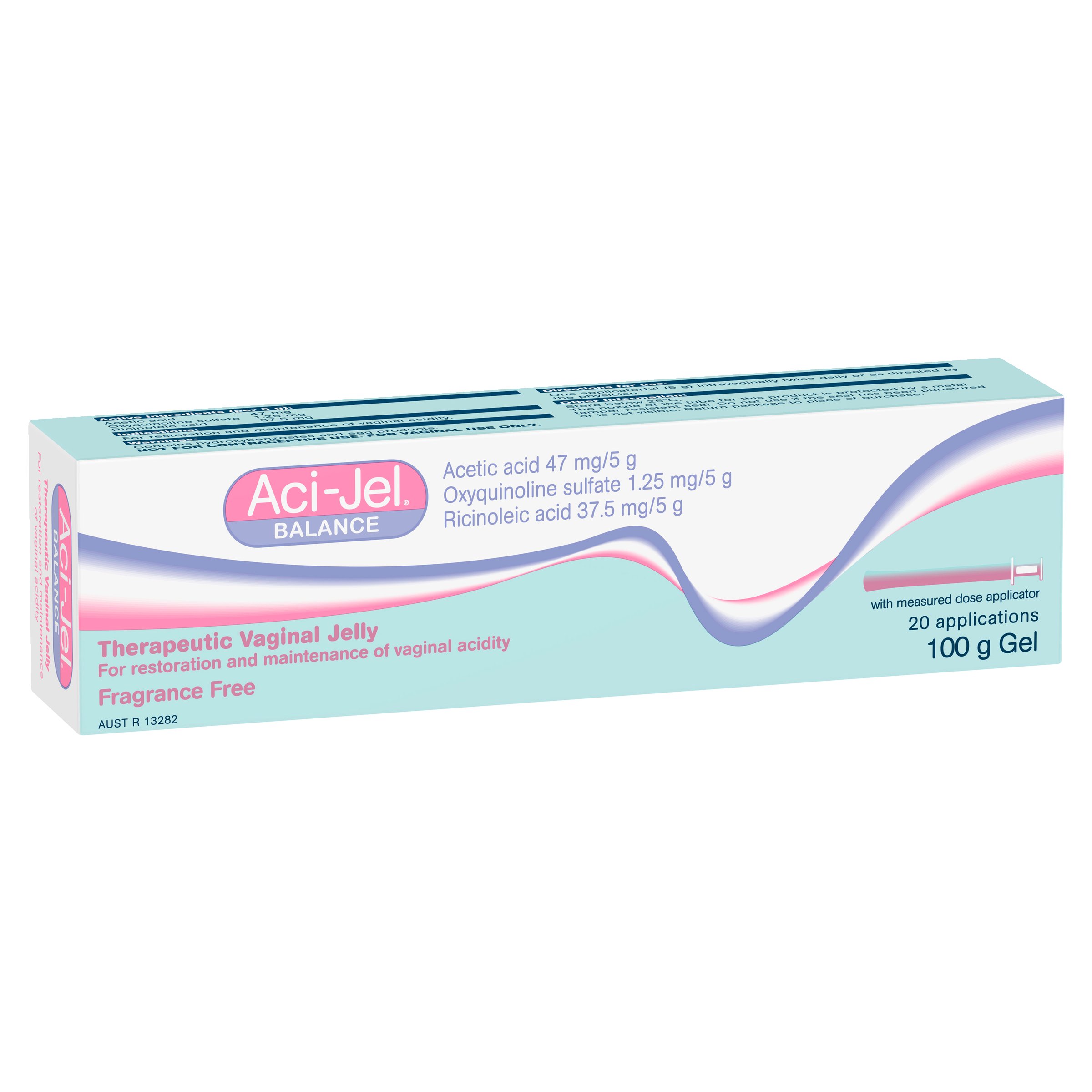 Aci-Jel Balance Therapeutic Vaginal Jelly Fragrance Free 100g - Image 16