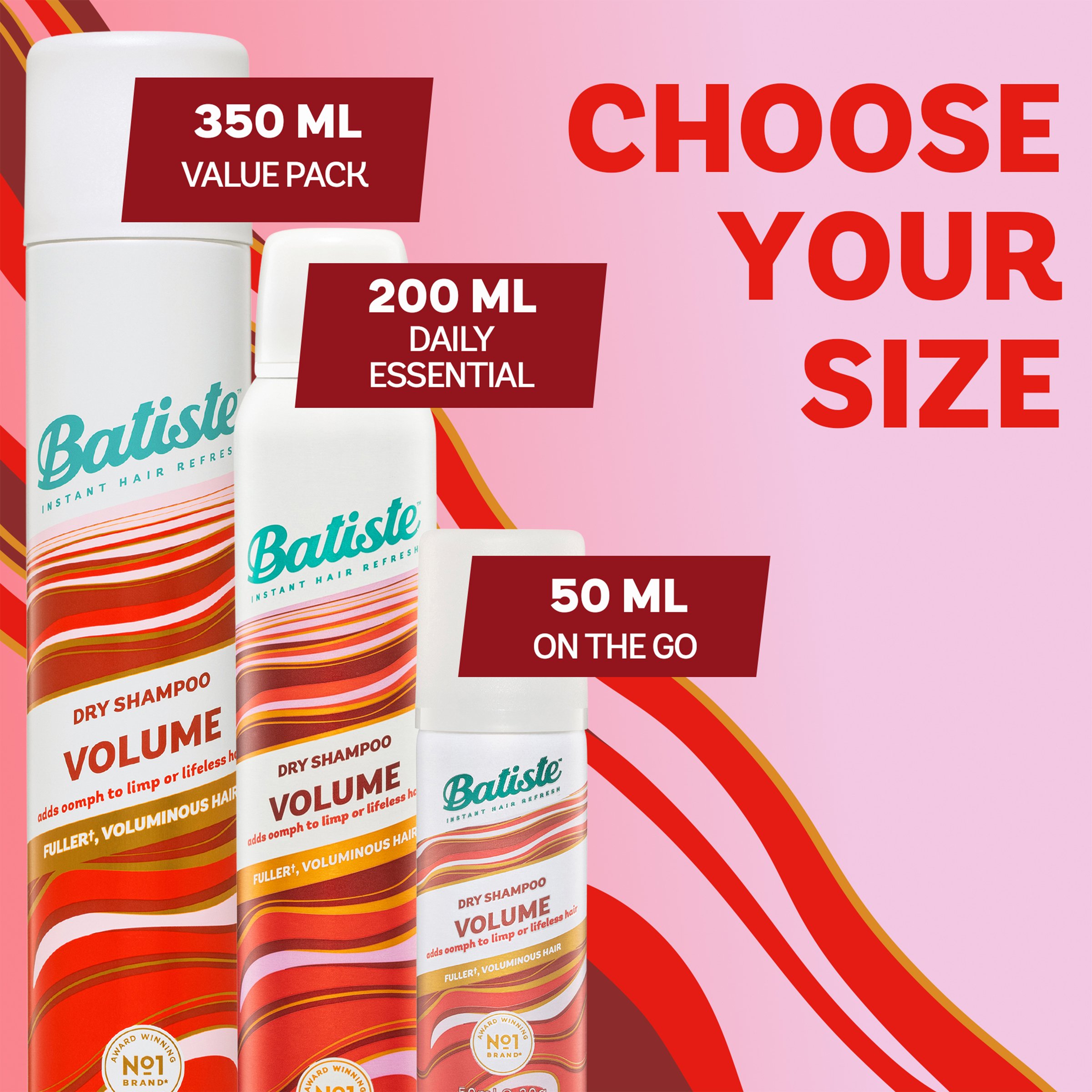Batiste Dry Shampoo Hair Benefits Volume 200ml - Image 8