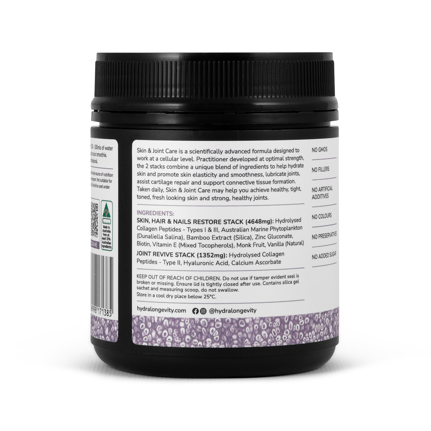 Hydra Longevity Skin & Joint Care 180g - Image 2