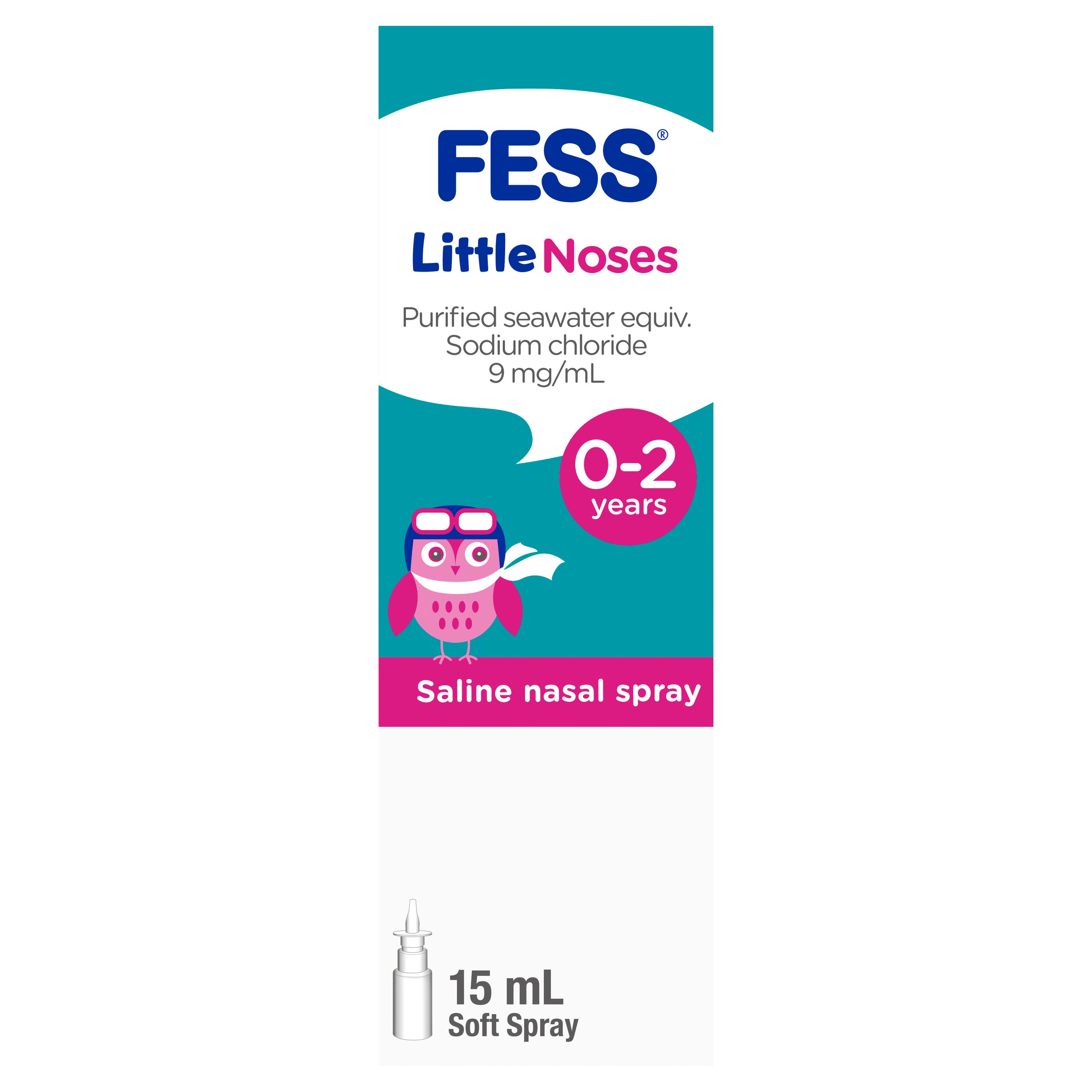 Fess Little Noses Saline Nasal Spray 15ml - Image 13