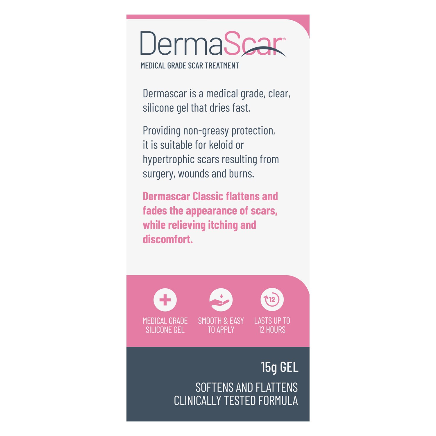 DermaScar Classic Silicone Scar Gel 15g - Image 2