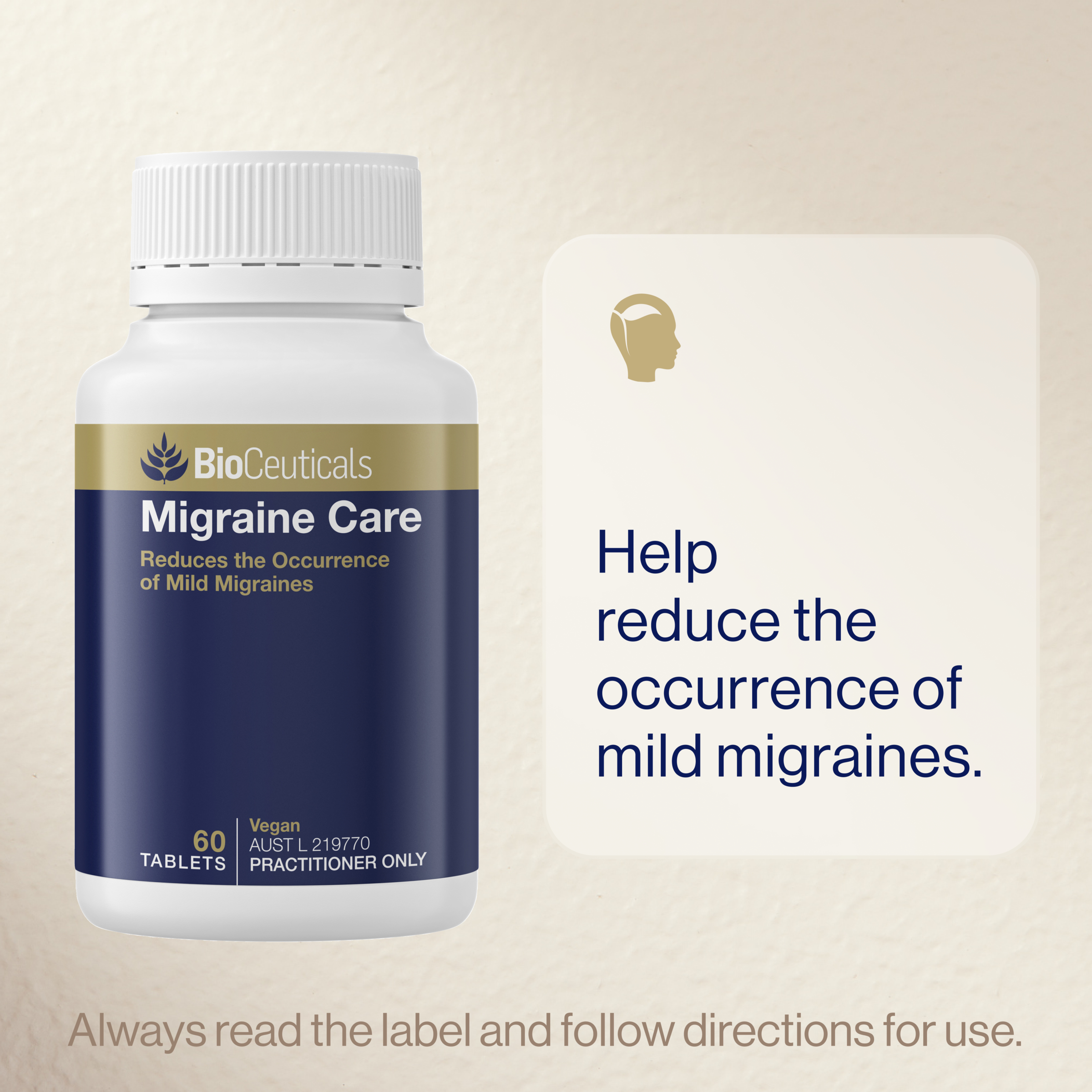BioCeuticals Migraine Care 60 tablets - Image 6