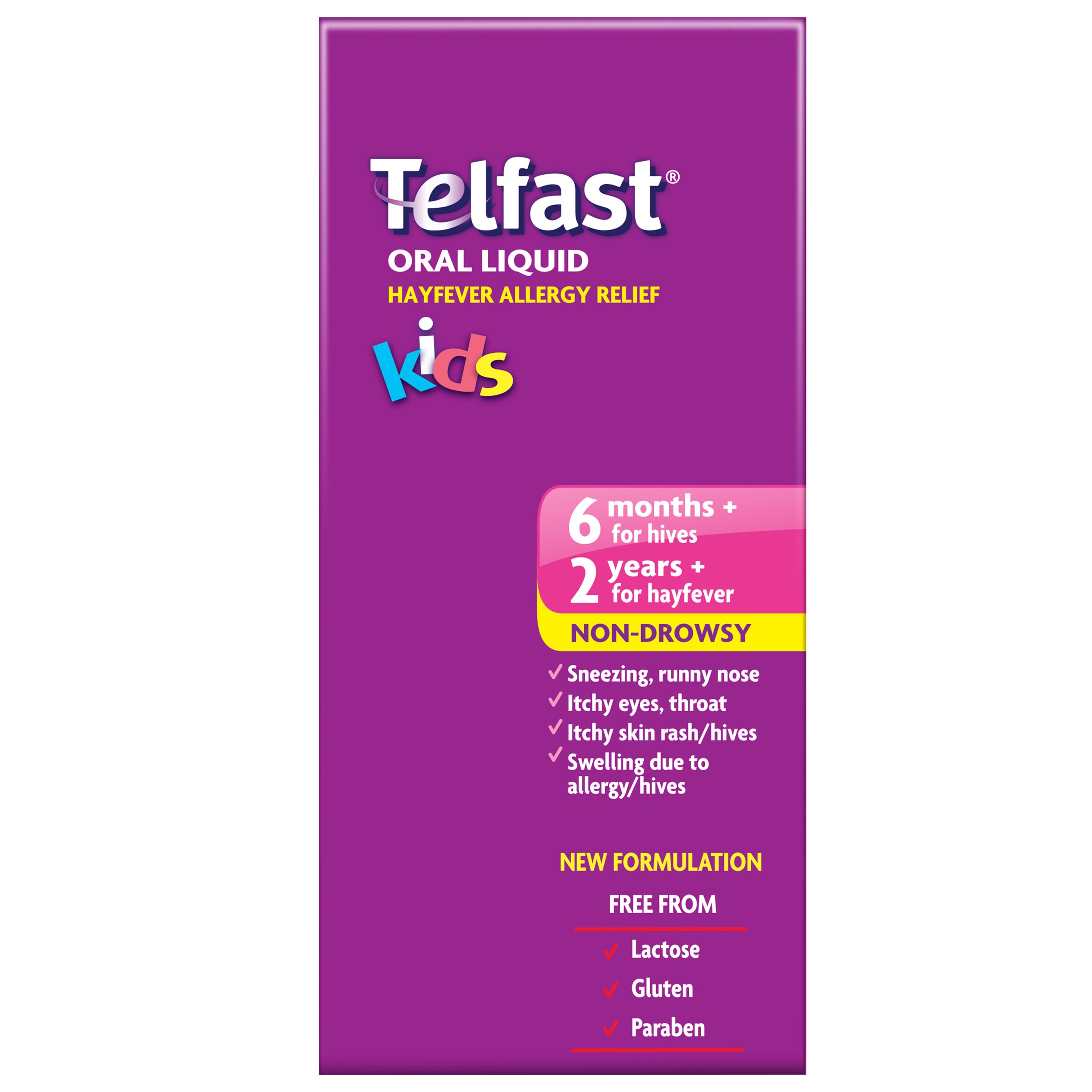 Telfast Kids Oral Liquid 150ml - Image 4