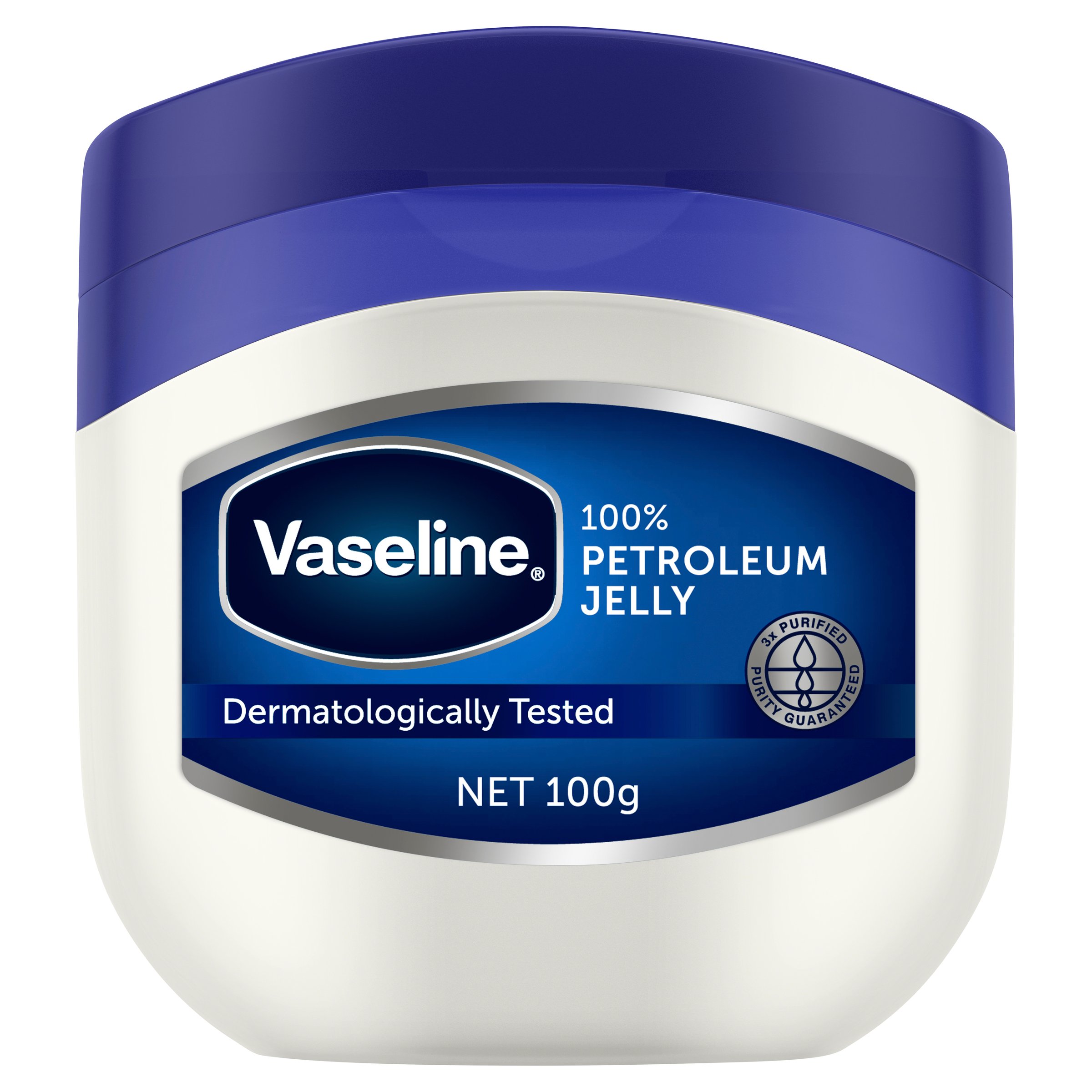 Vaseline White Petroleum Jelly Jar 100g - Image 1