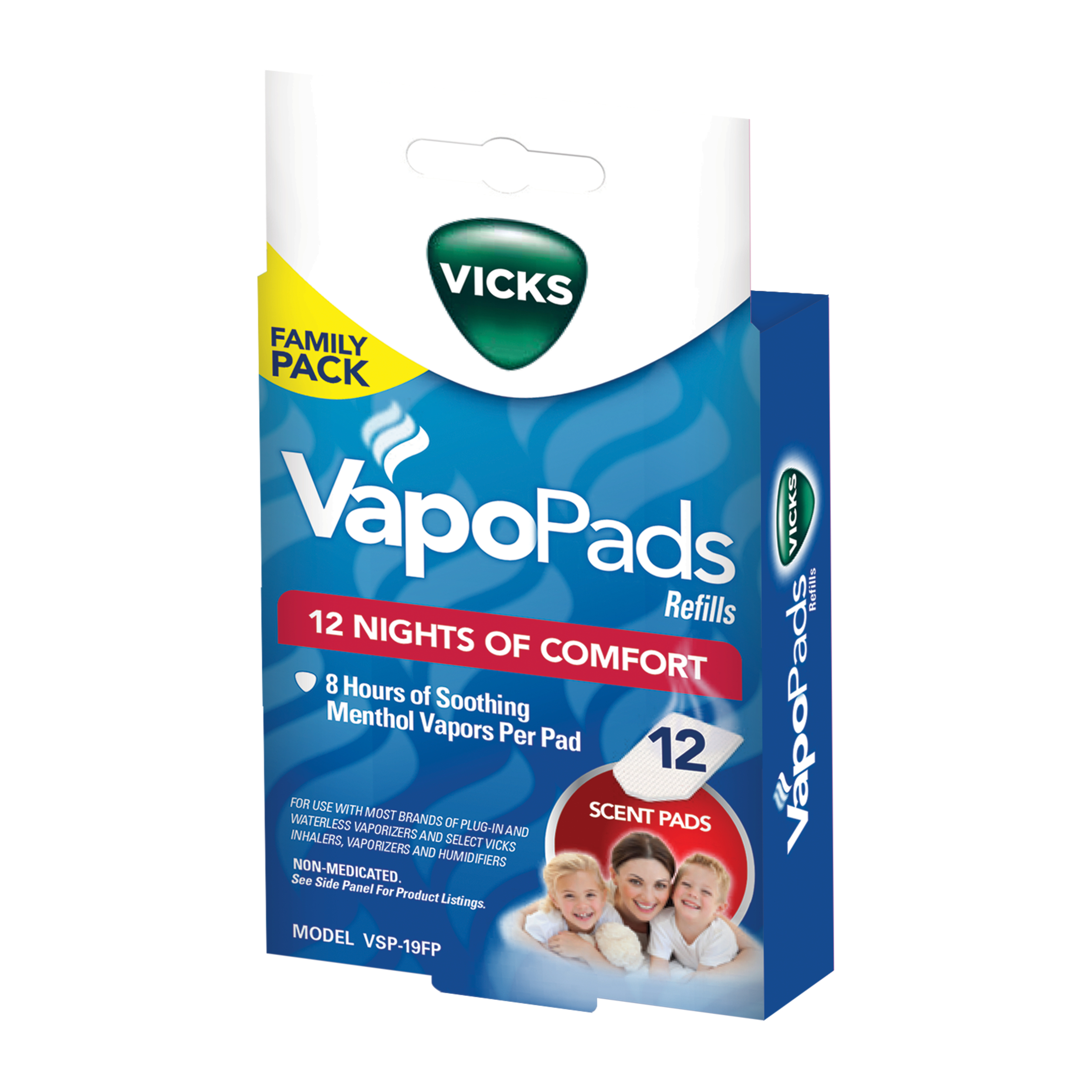 Vicks Vapopads Family 12 pack - Image 3