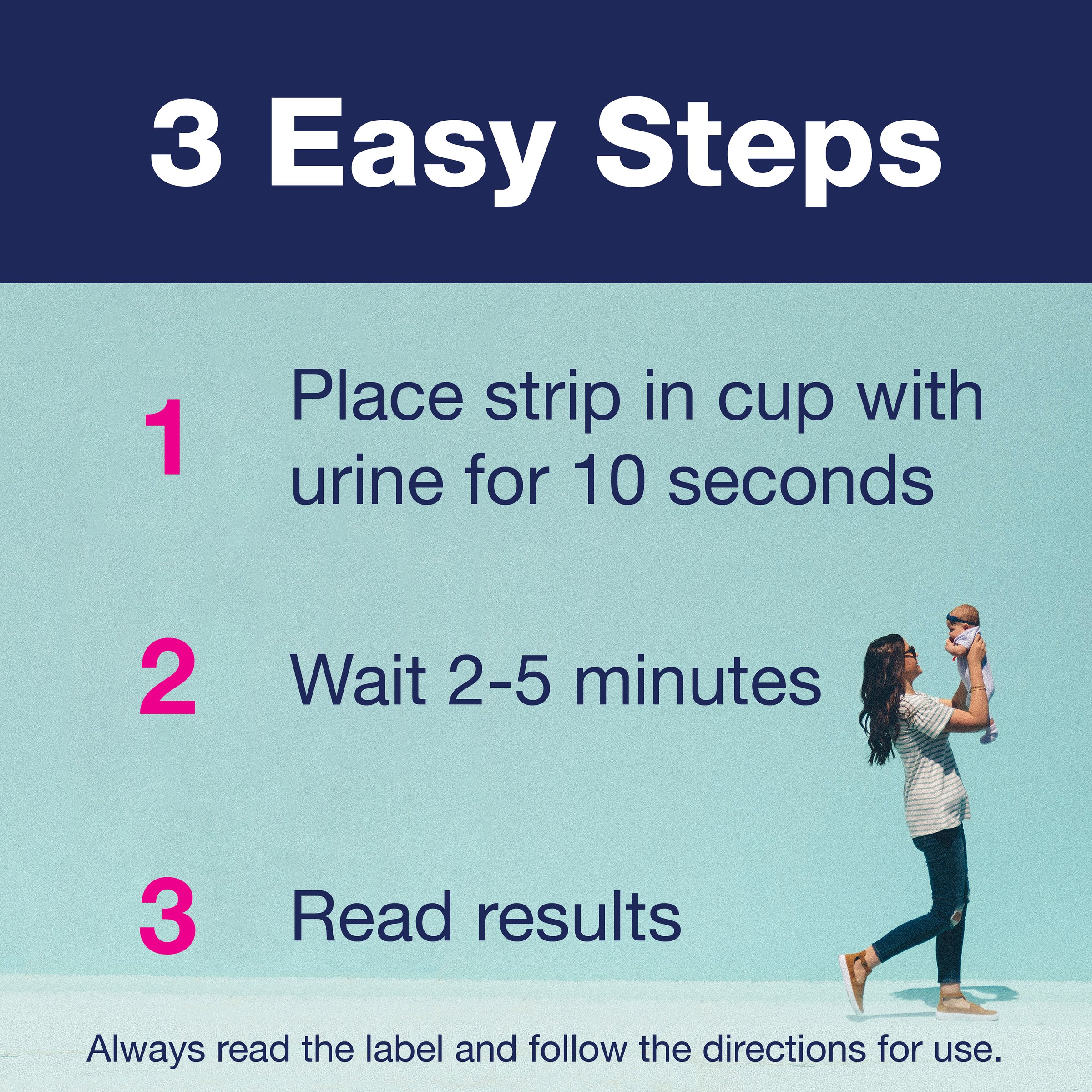 First Response Pregnancy Test Dip & Read 3 pack - Image 8