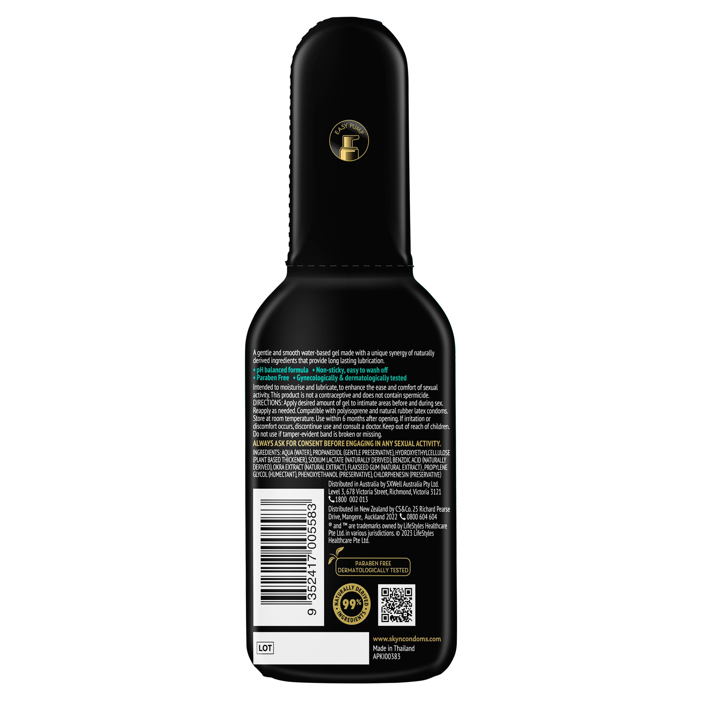 Skyn Naturally Endless Intimate Gel 80ml - Image 2