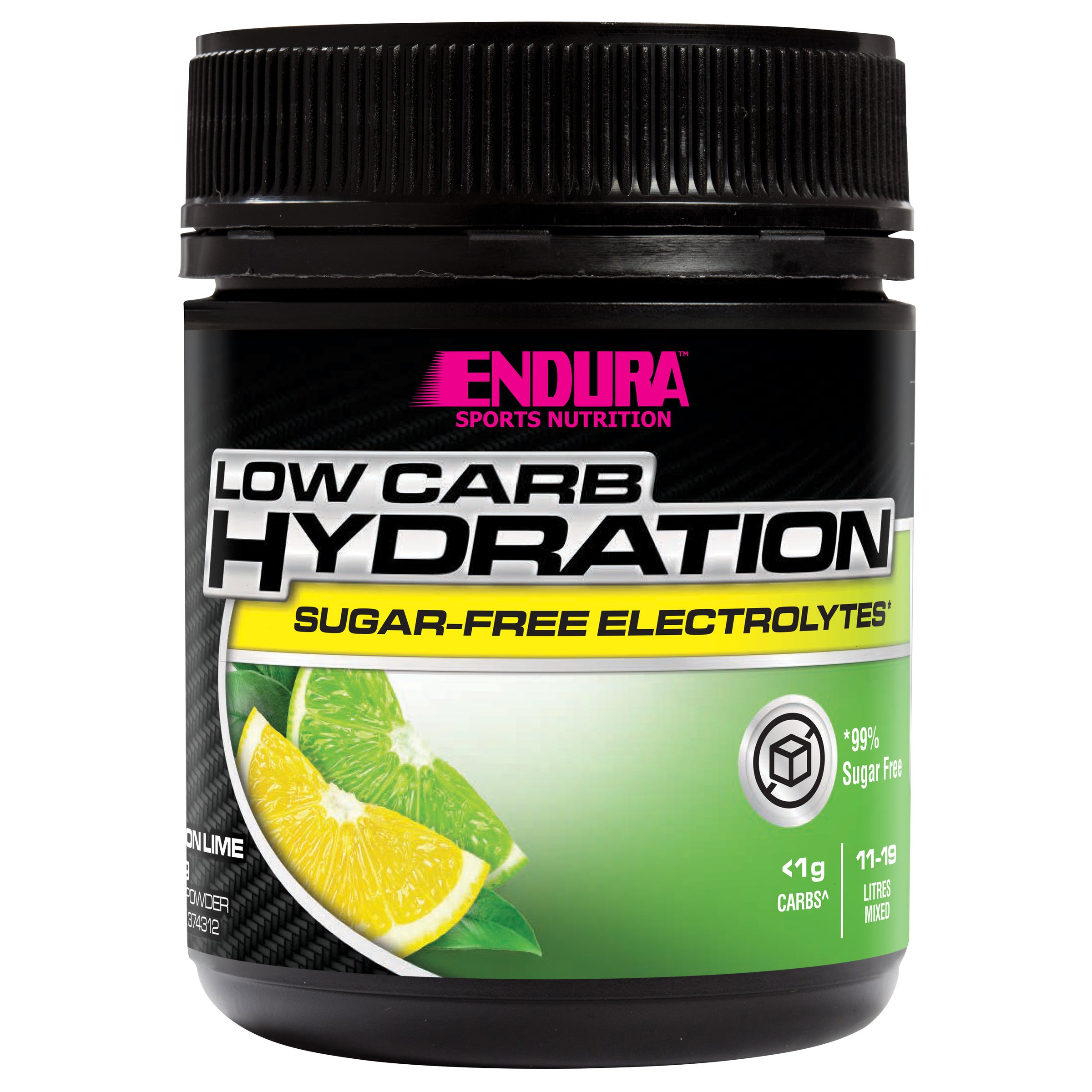 Endura Rehydration Low Carb Fuel Lemon Lime 135g - Image 1