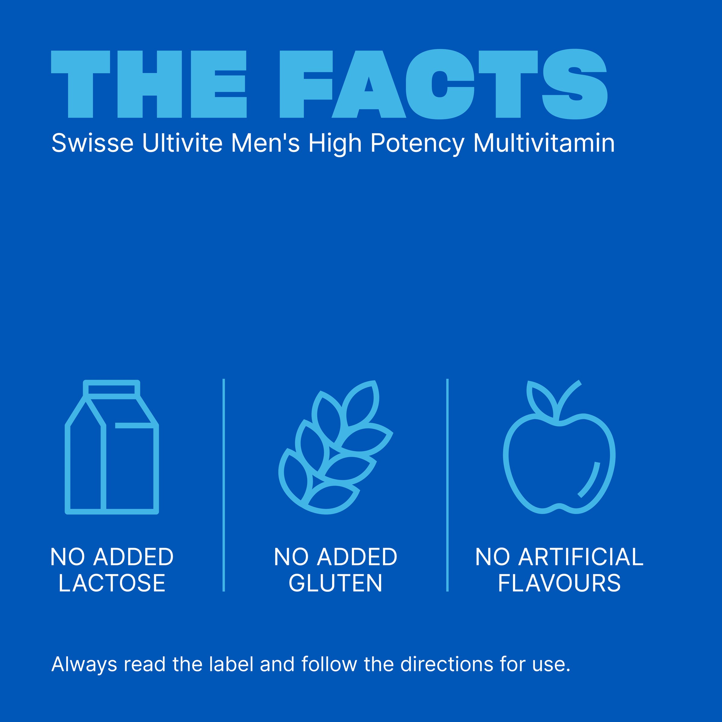 Swisse Ultivite Men's High Potency Multivitamin 40 tablets - Image 5