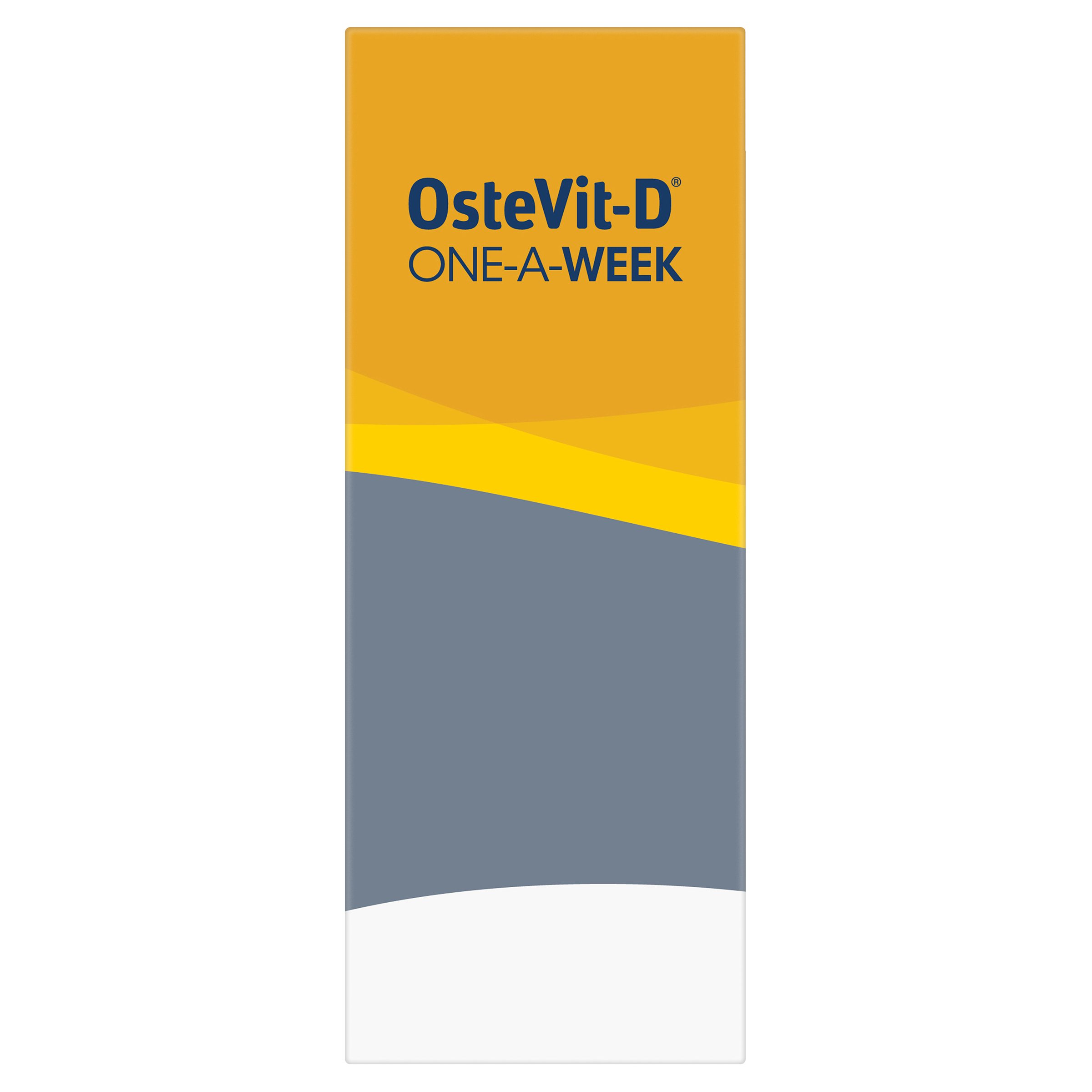 OsteVit-D One-A-Week Vitamin D3 7000IU - 30 capsules - Image 2