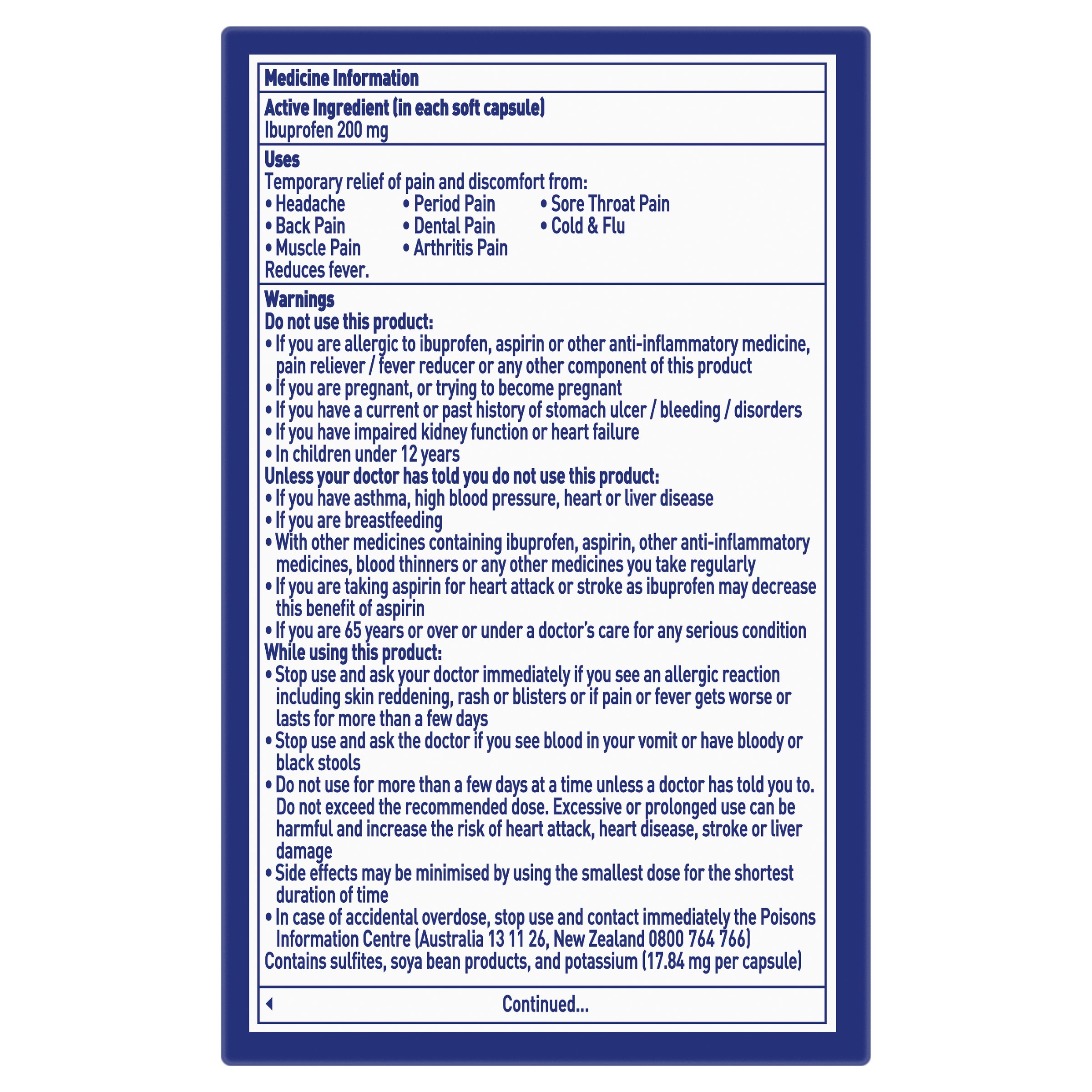 Advil 90 liquid capsules - Image 2
